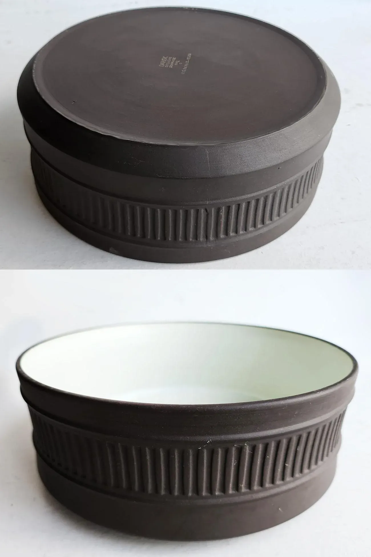1960s Dansk Flamestone Jens Quistgaard 2 Qt. Bee Hive