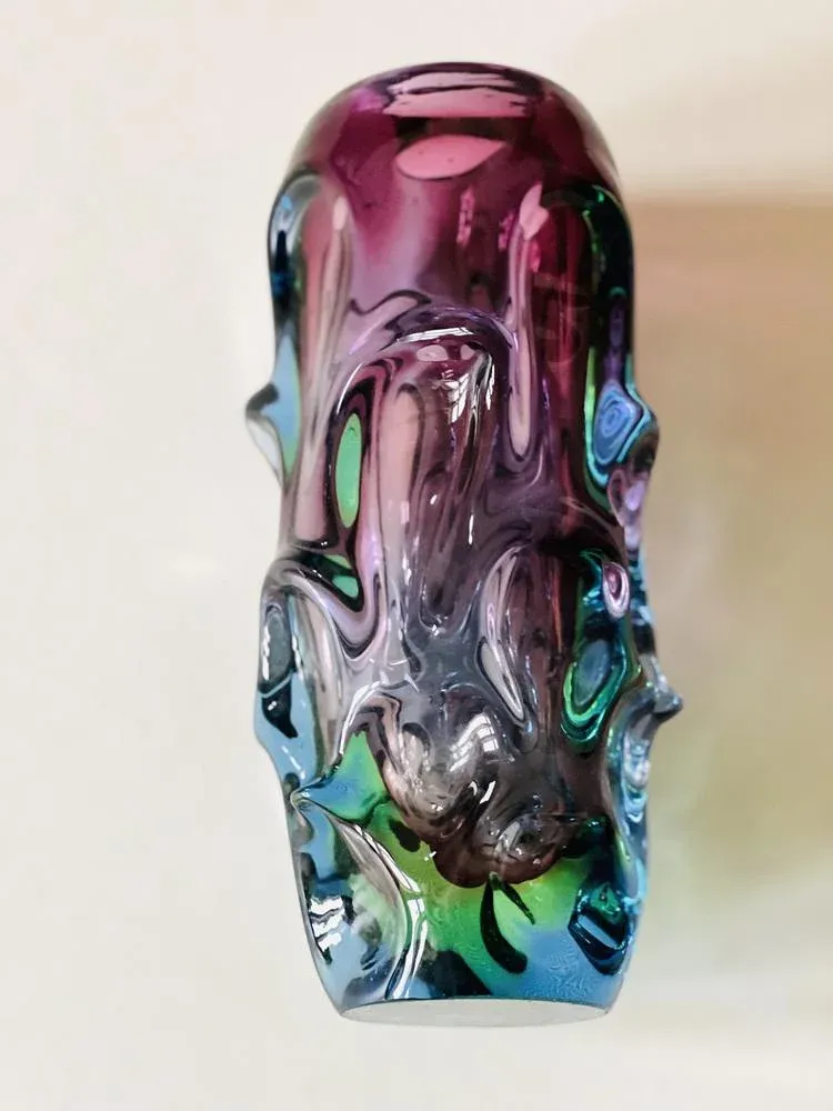 60's Vintage アートガラス Vase by BERANEK,JAN 60's Vintage アートガラス Vase by BERANEK,JAN Vintage