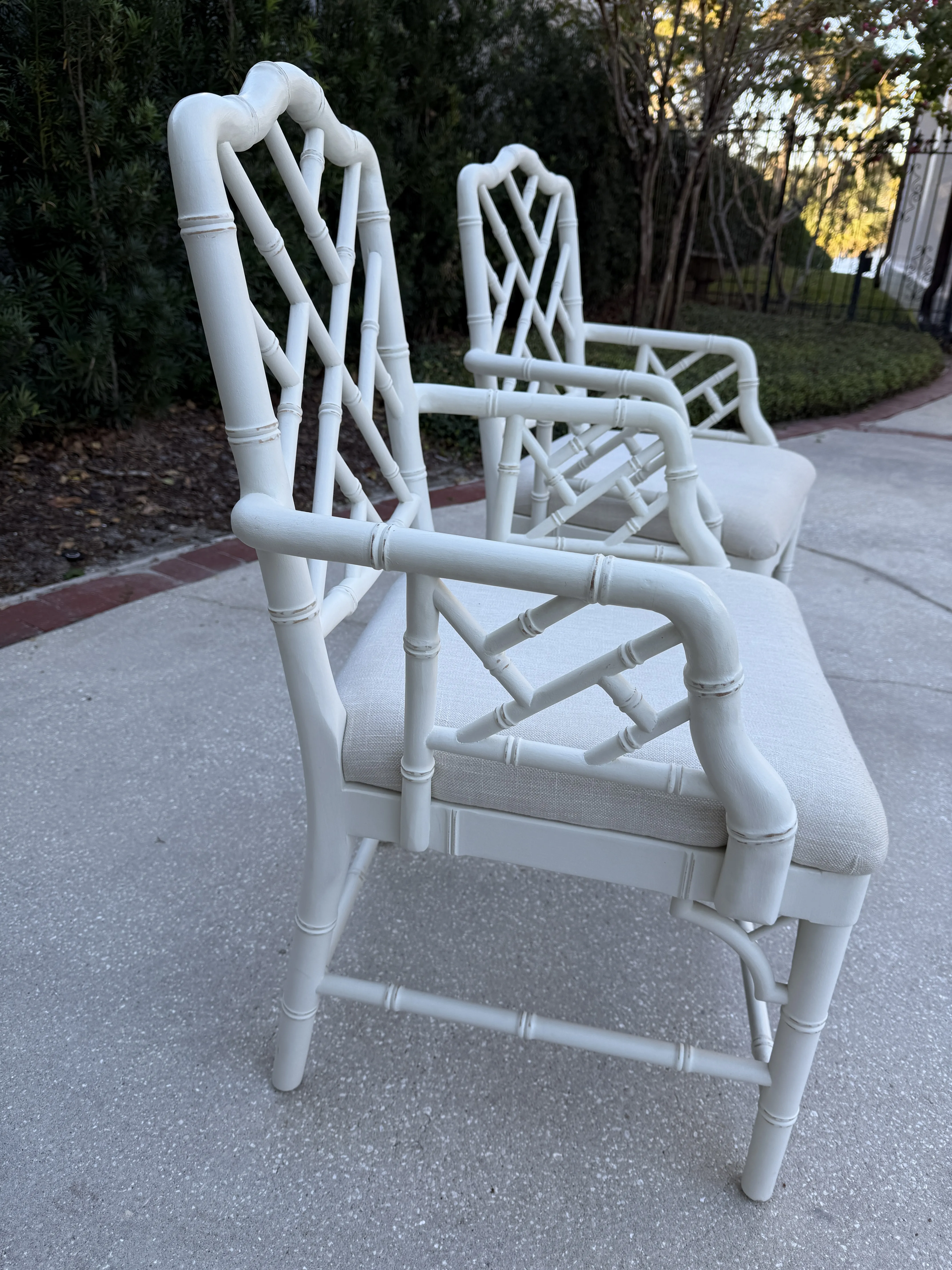 Ballard Designs Chippendale Arm A Pair Chairish