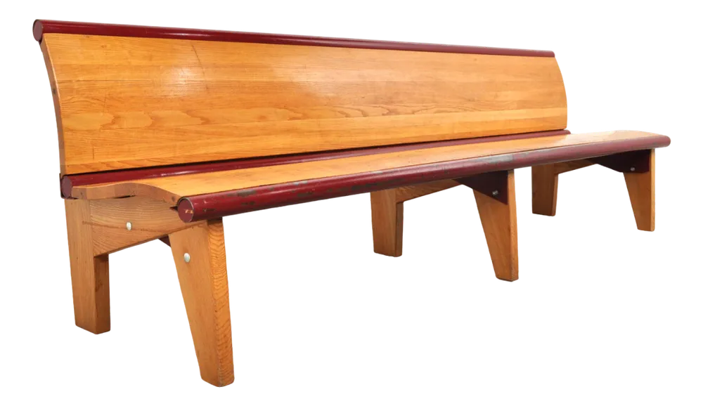 その他 FURNTURE CORP PUEBCO WOODEN SCHOOL BENCH Vintage School Bench, 1950s | Chairish