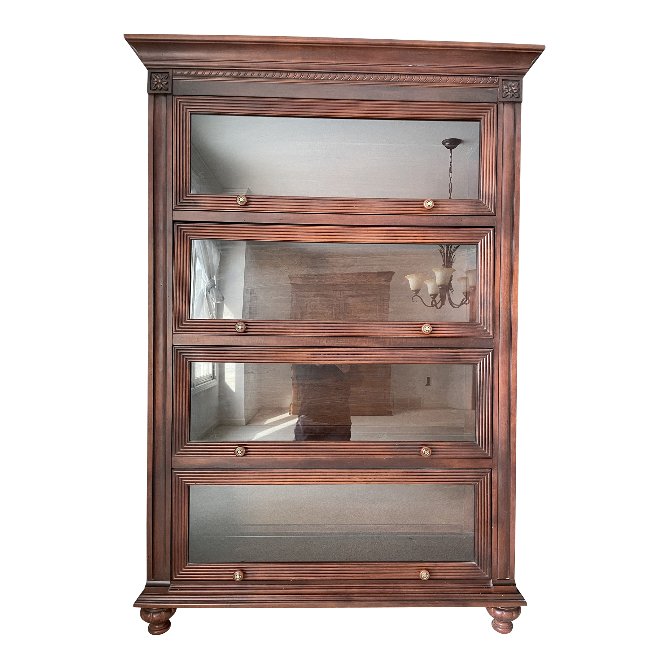 Ethan allen barrister bookcase deals