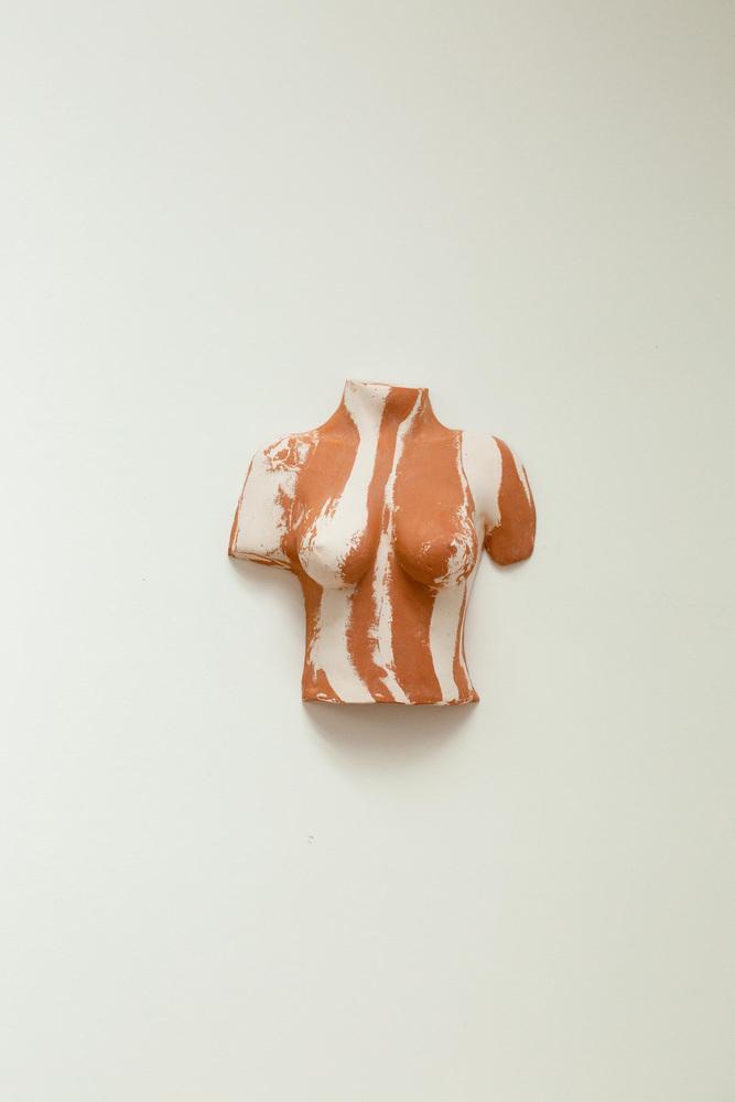 Terracotta Brut Body Sconces by Di Fretto, Set of 2