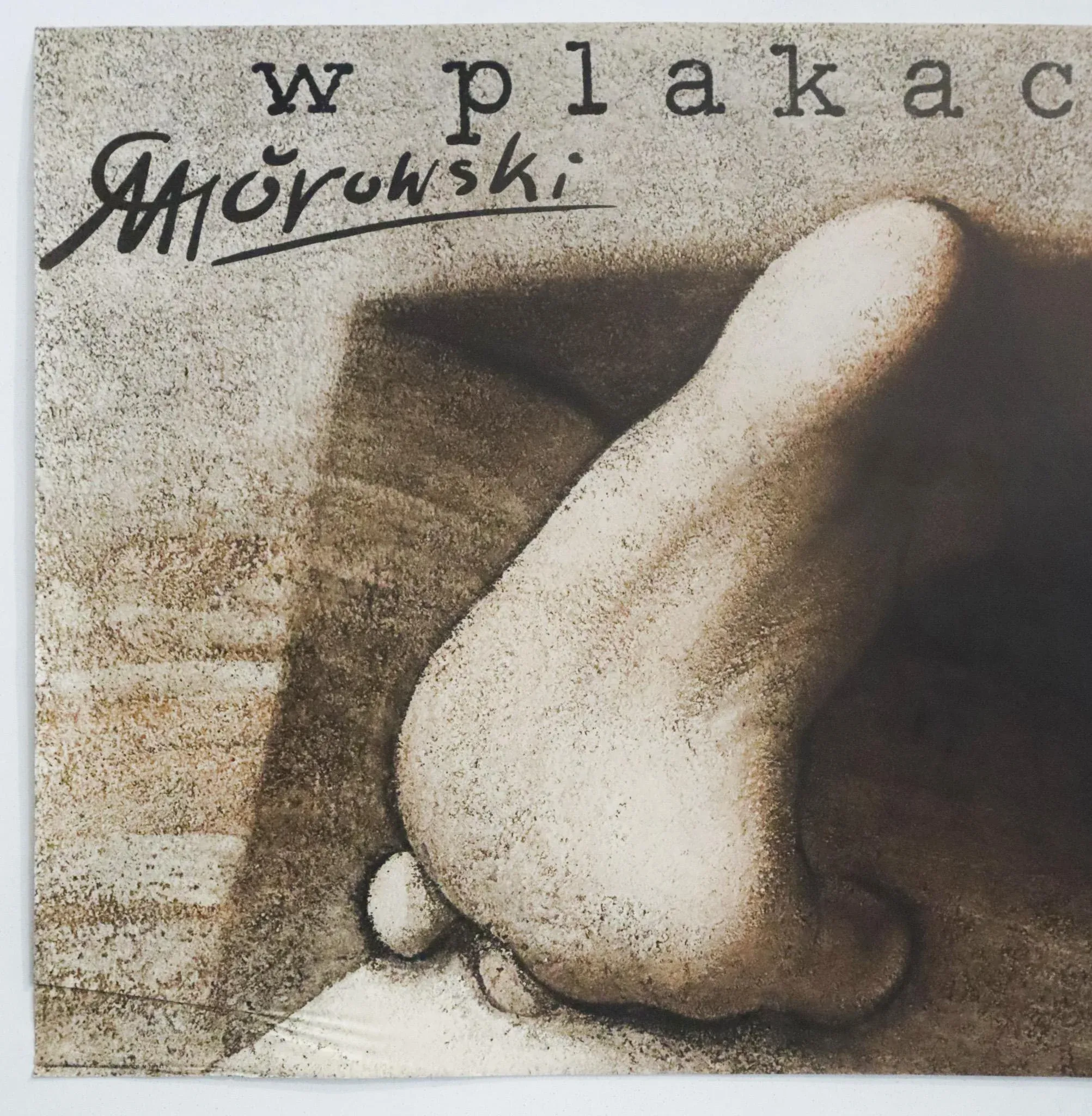 1988 Polish Theatre Poster, W Plakacie - Gorowski (Horizontal)