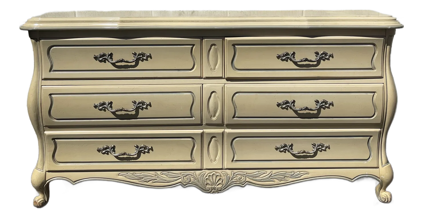 1960s Vintage French Provincial Dresser