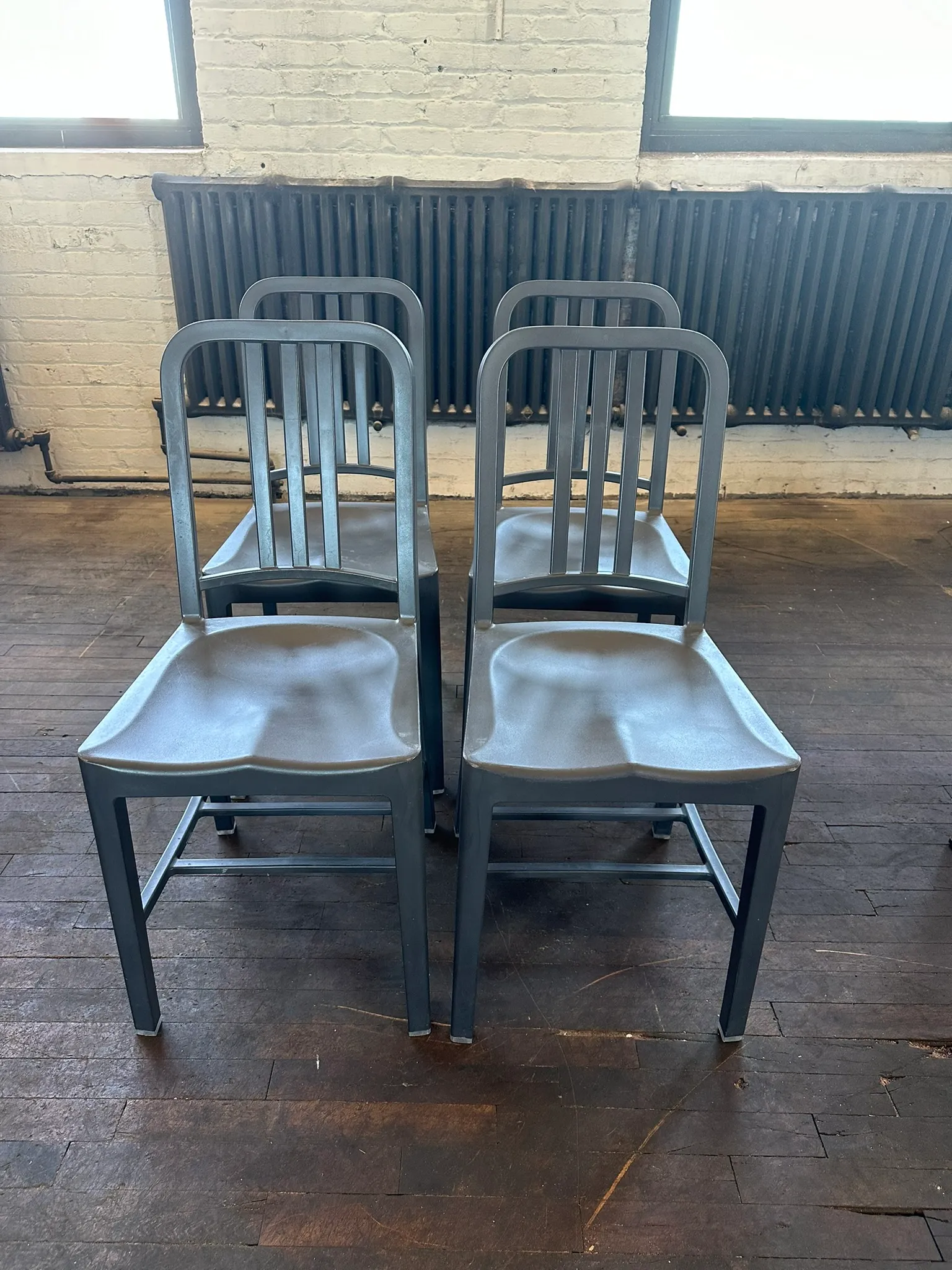 Emeco 1006 Navy Navy Chair Aluminum NEW Replica Emeco 1006 Steel