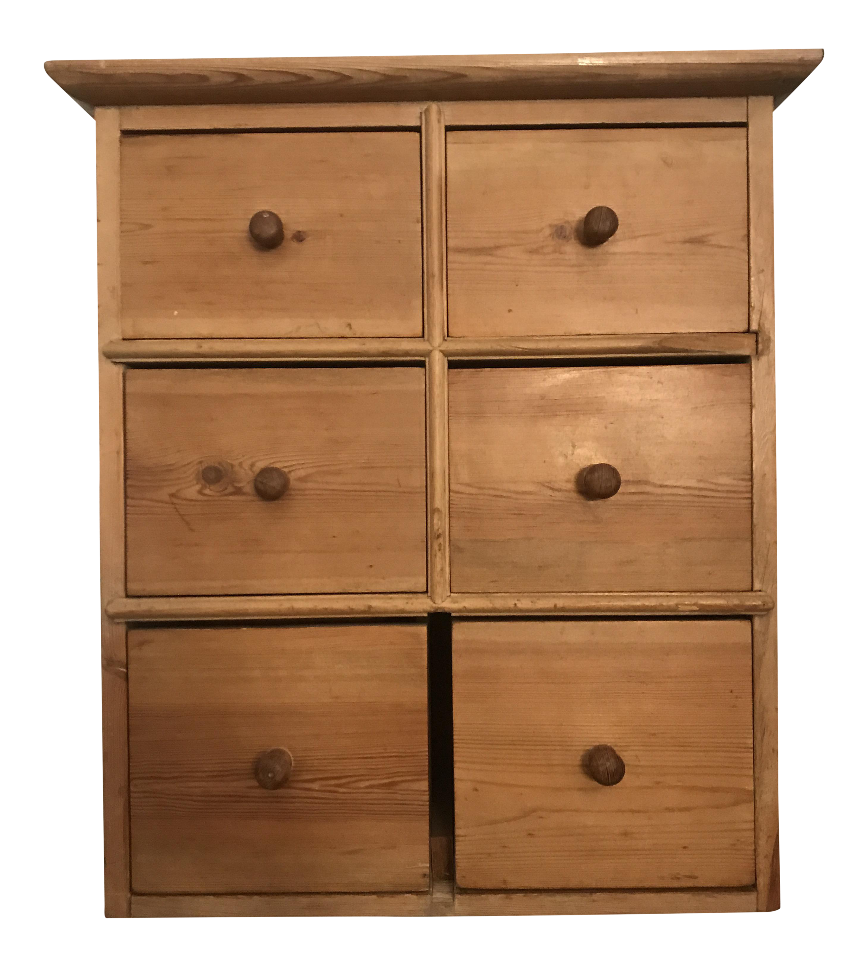 Antique Pine Hanging Chest Of Drawers Chairish