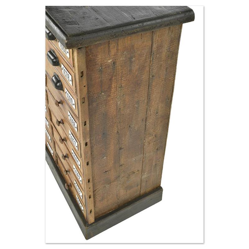 Industrial Style Cabinet with 36 Drawers is available for purchase