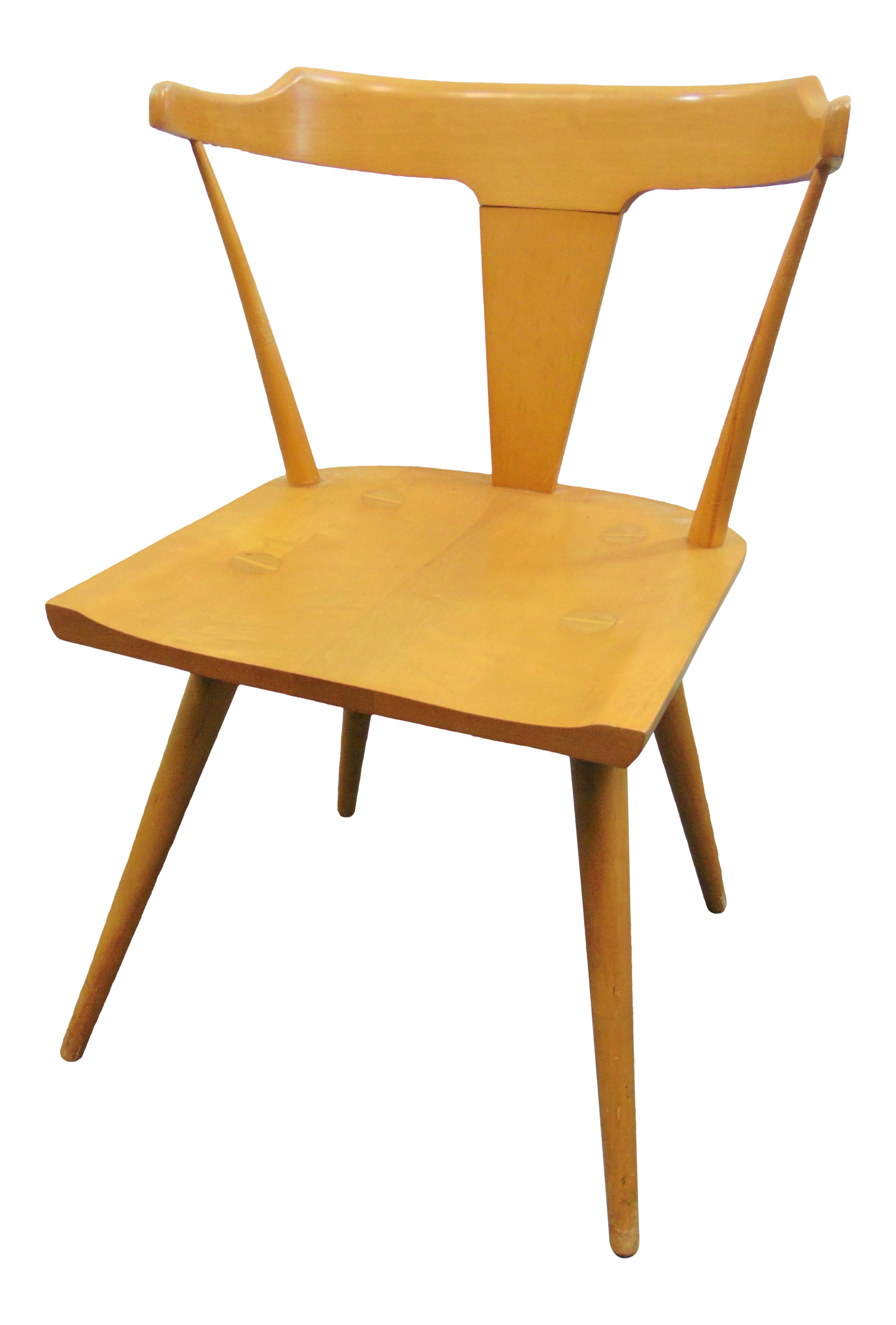 Paul McCobb Planner Group Maple Arm Chair | Chairish