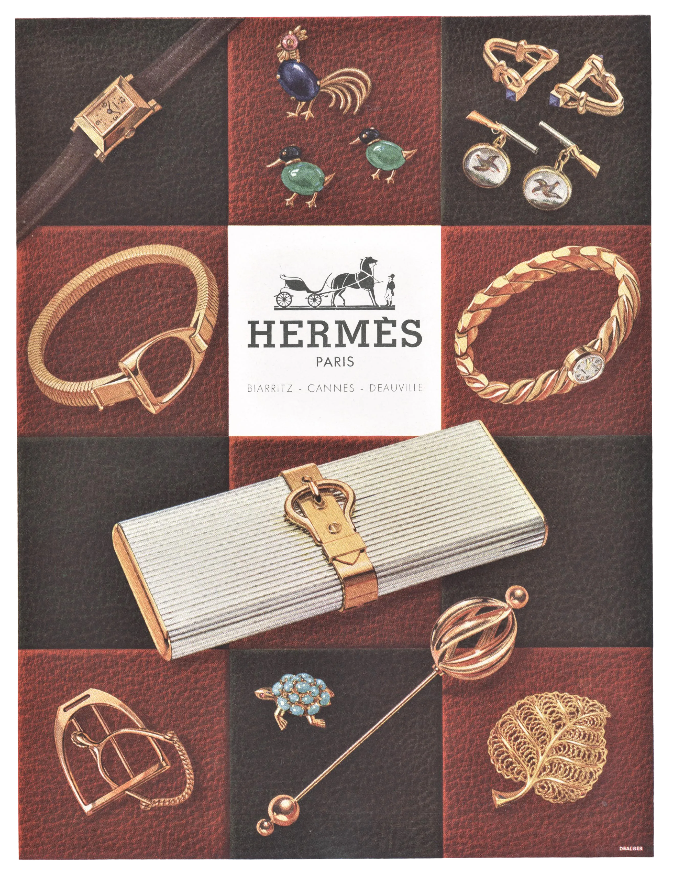 【HERMES】アンティーク　ポスター Hermes アンティークポスター1920's その他アート MYH 通販
