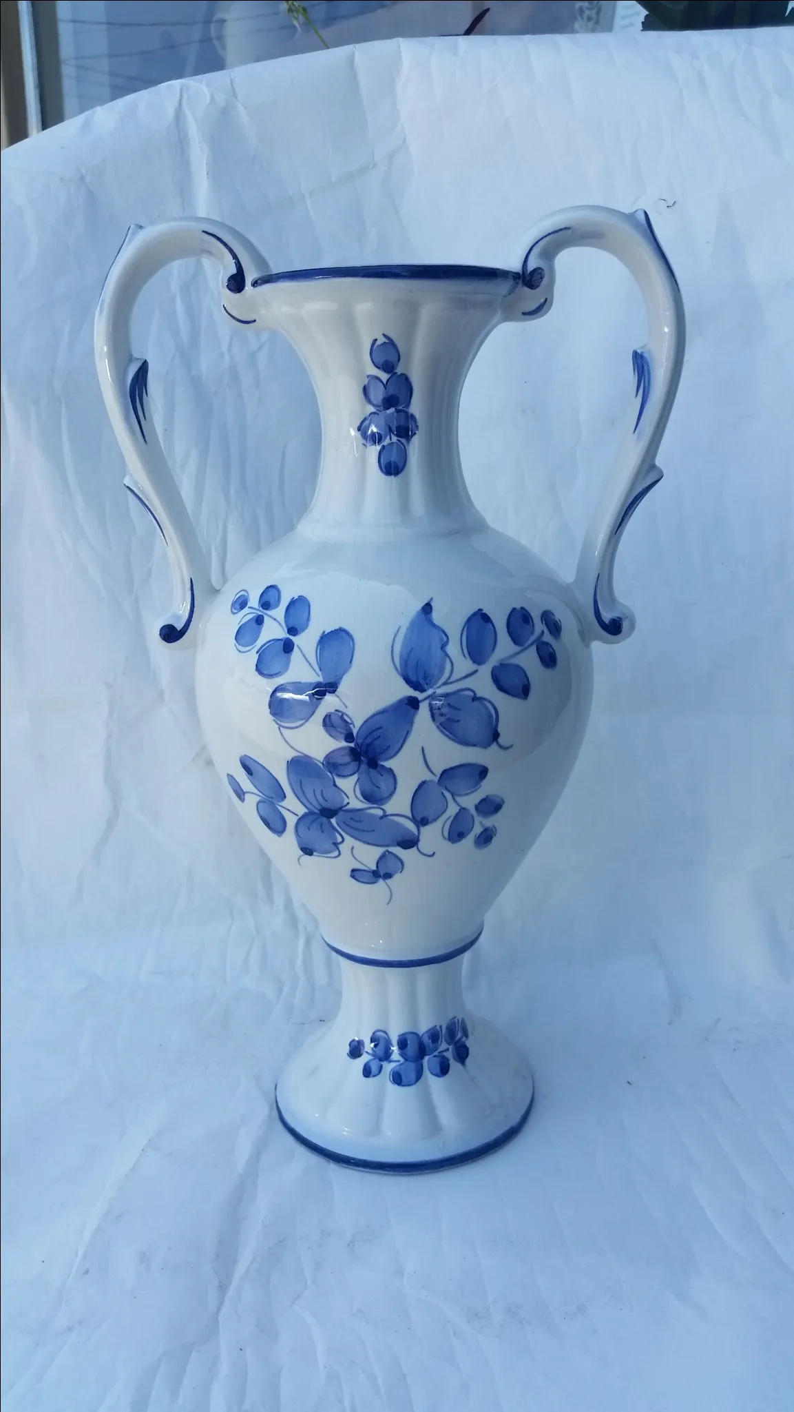 Vintage Hand-Painted Portugese Vase main image 2