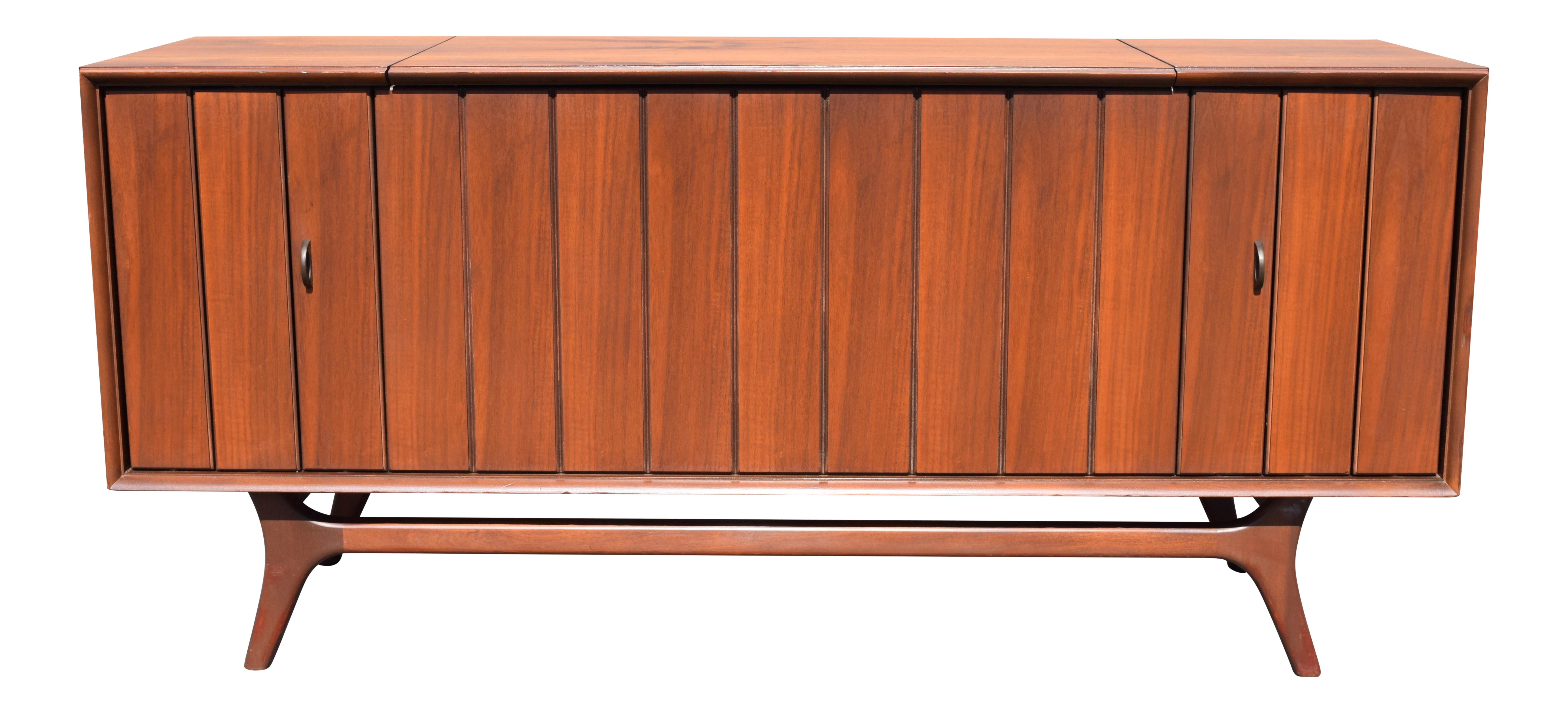 Vintage Zenith Mid Century Modern Stereo Console Chairish