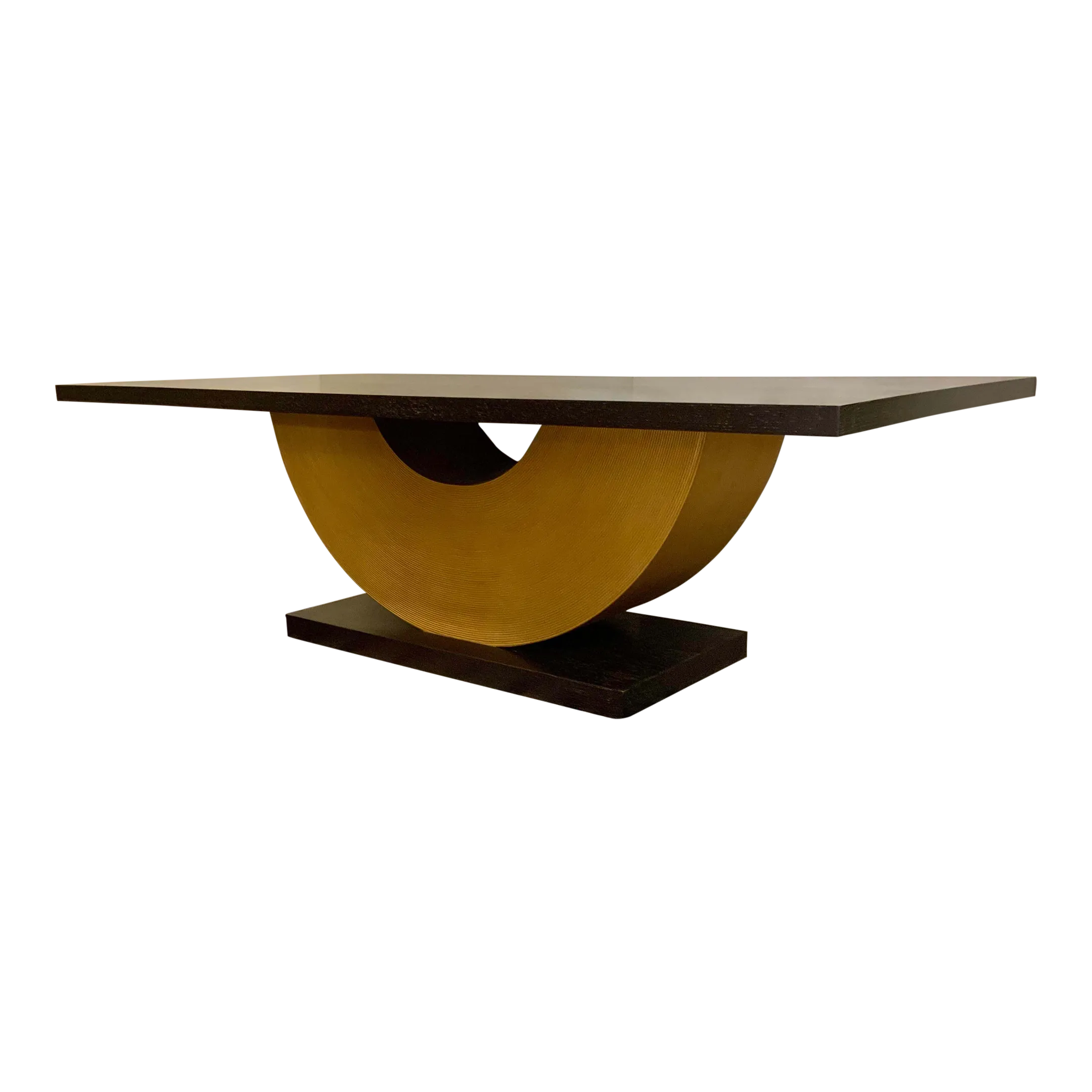 Theodore Alexander Modern Reed Dining Table Chairish