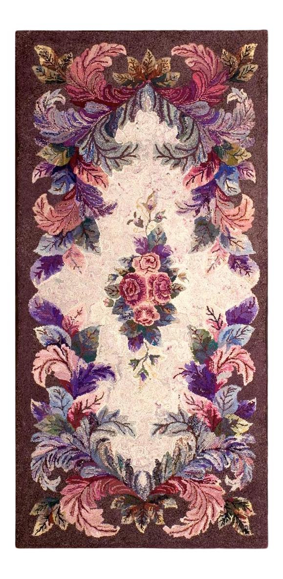 Antique American Hooked Rug Chairish