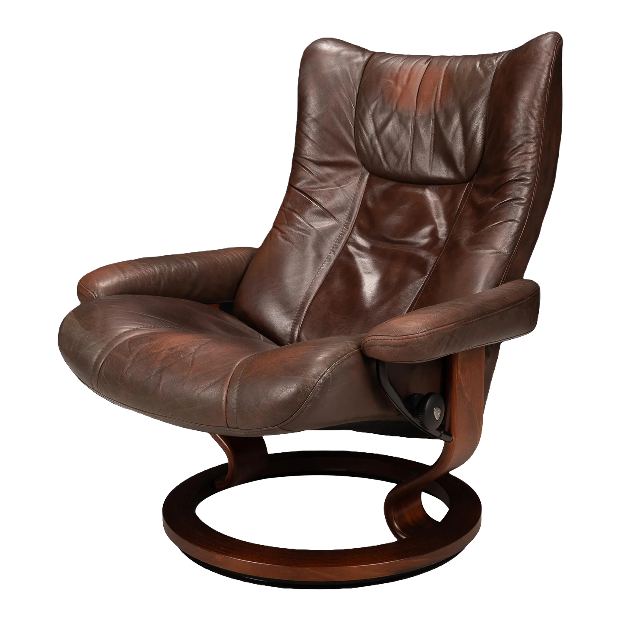 Ekornes leather recliner hotsell