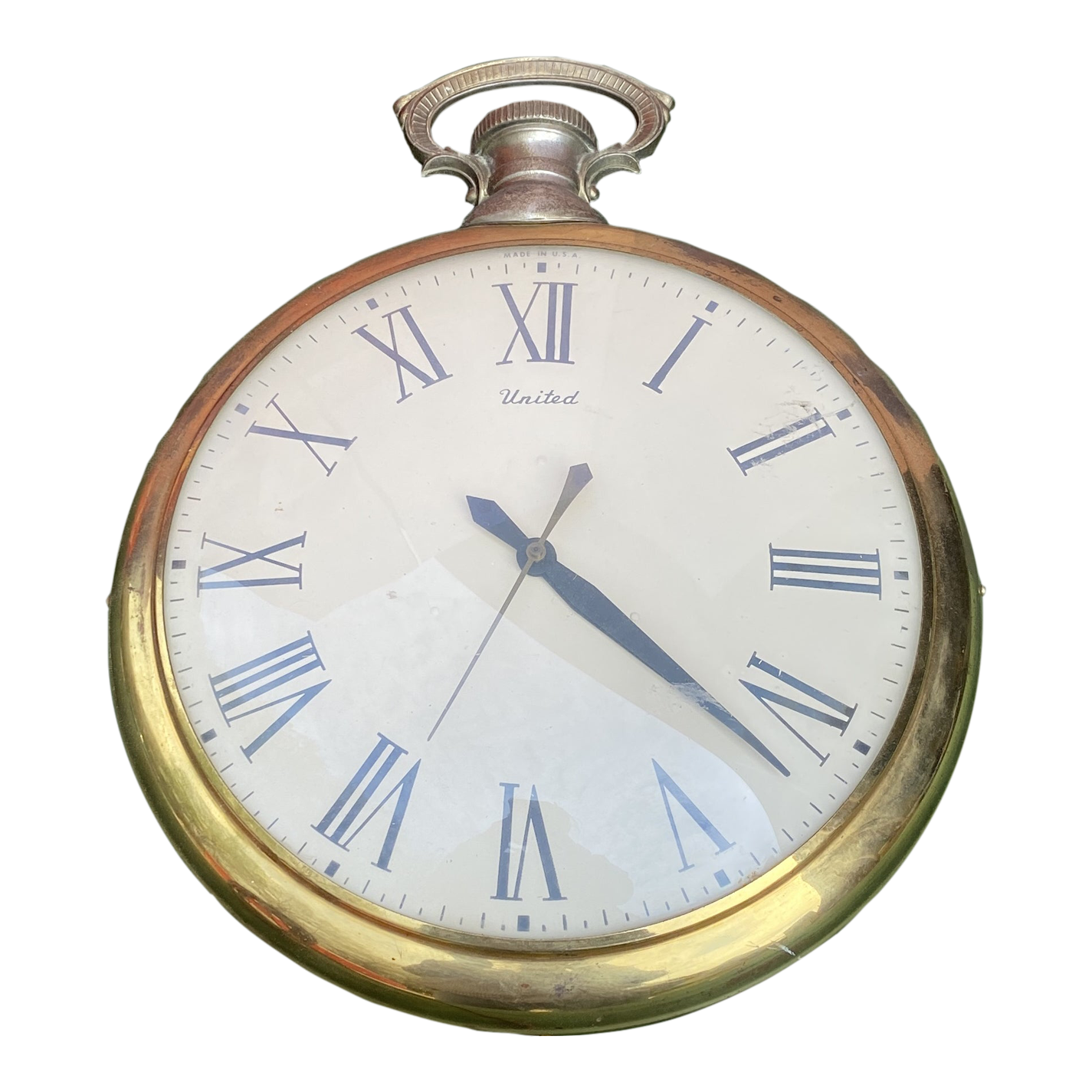 Large Pocket Watch Wall Clock Chairish