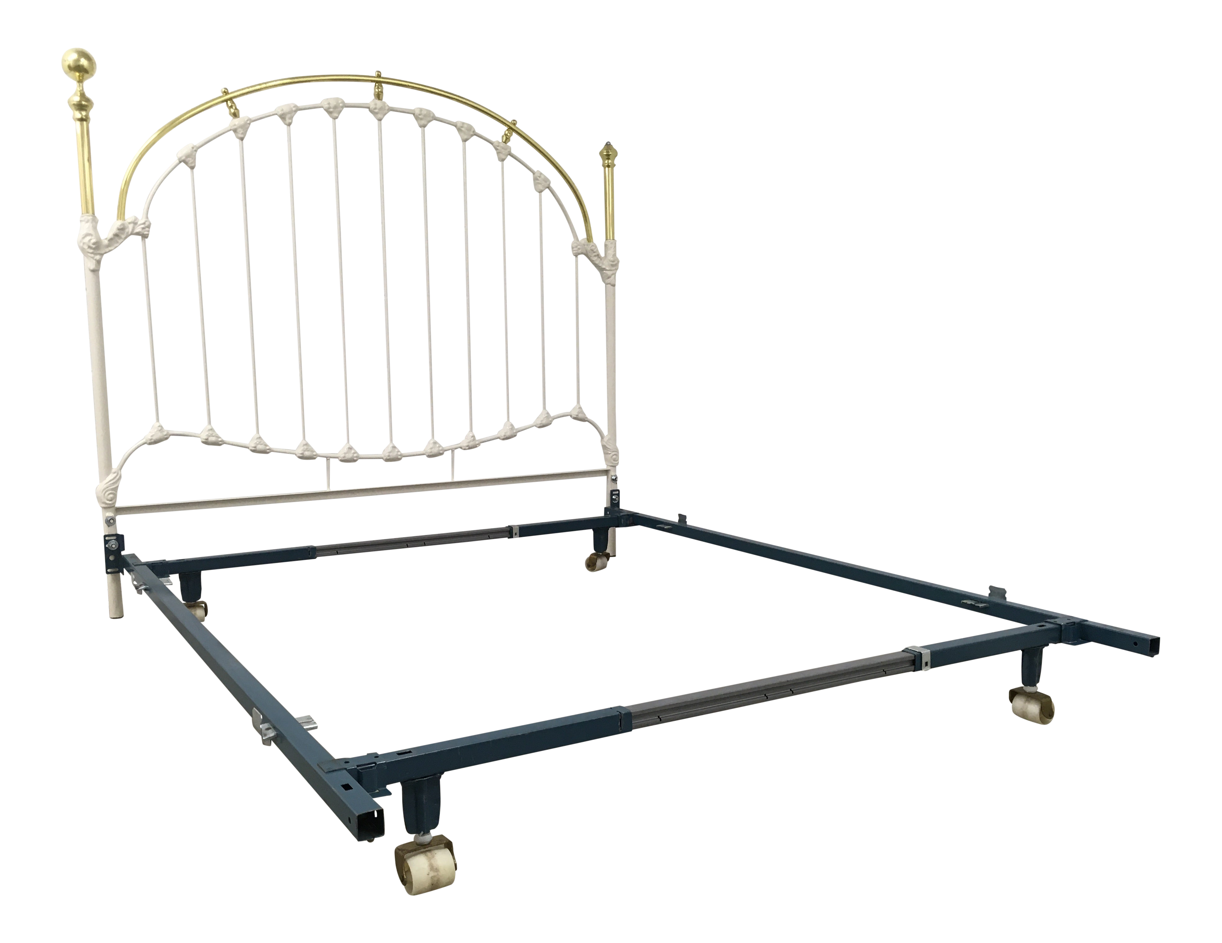 Wrought iron 2024 bed frames vintage