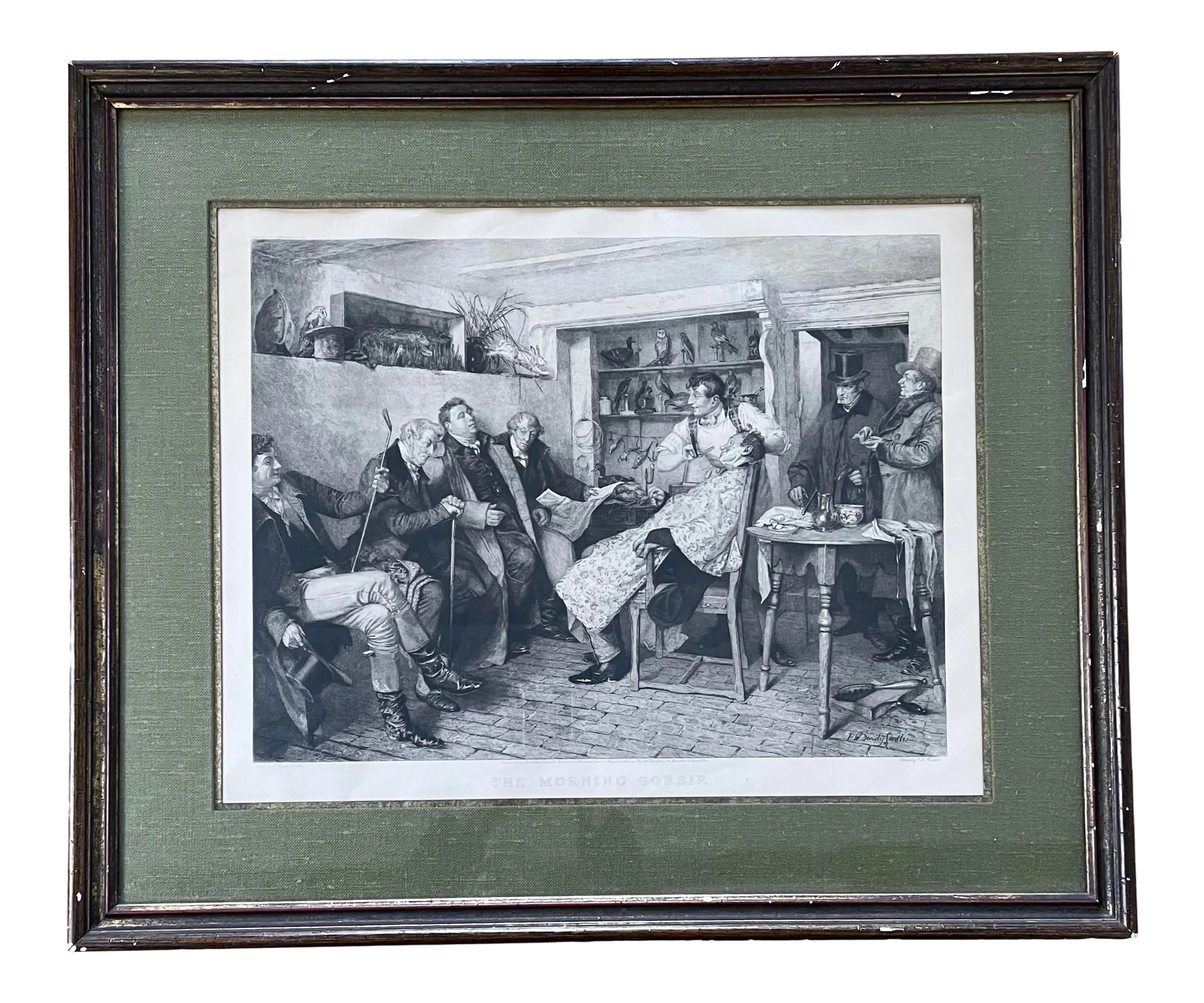 19th Century Etching by Dendy Sadler.