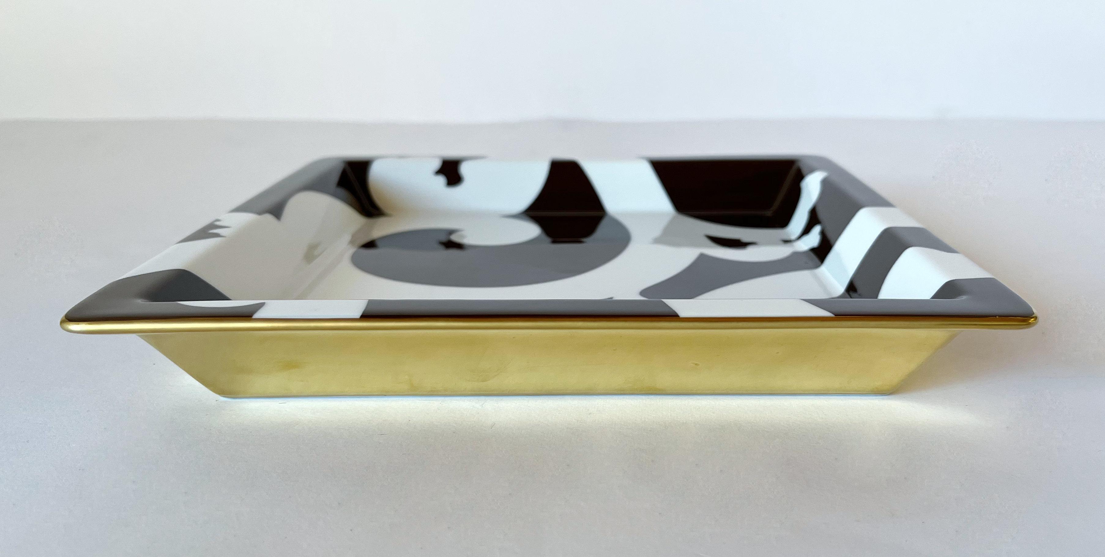 2024年冬【法人向けお歳暮】 Plate Square 1735 GINORI RICHARD by Vannozzi Battista Gian 食器