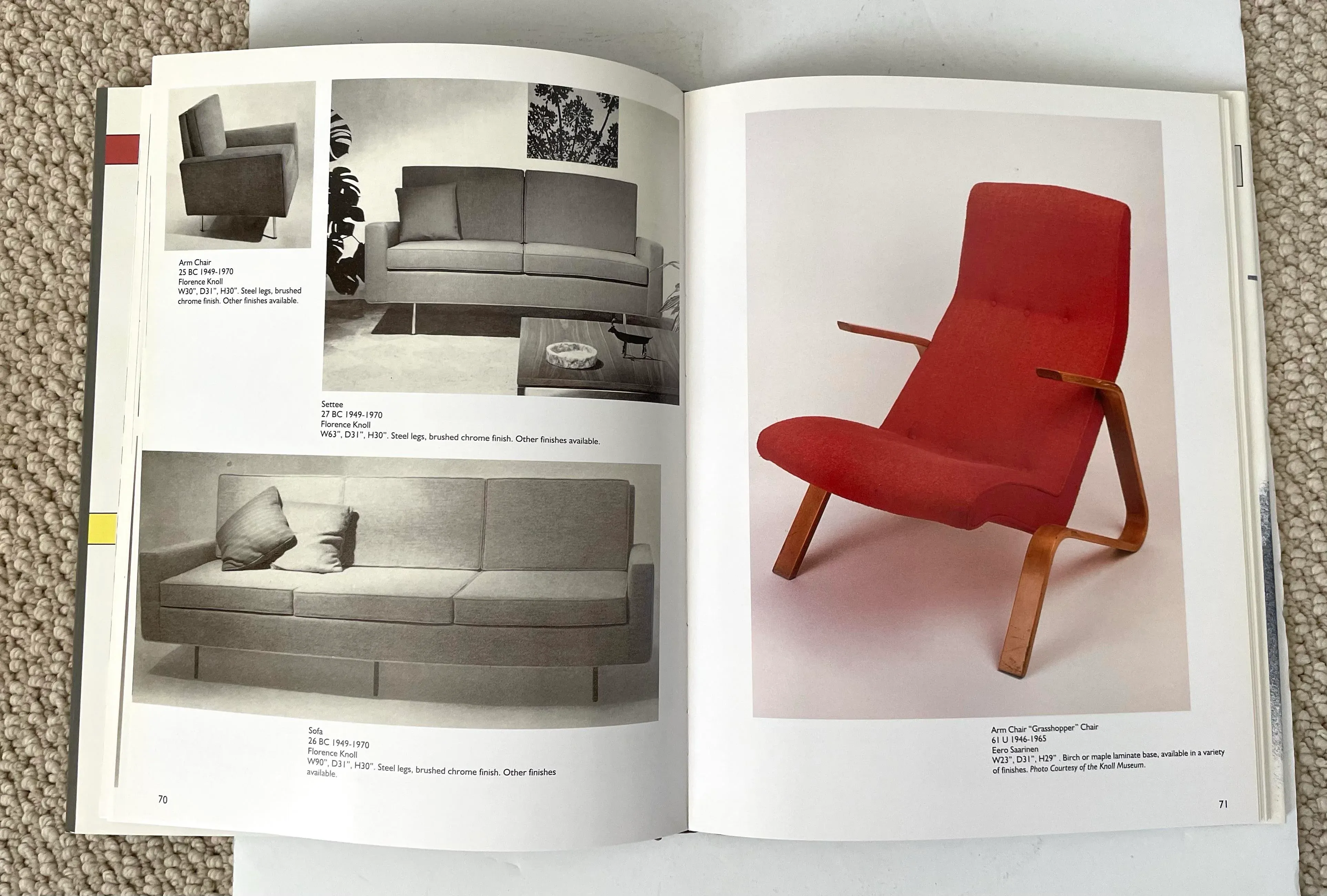 Knoll Furniture, 1938 to 1960” Book. Steven and Linda
