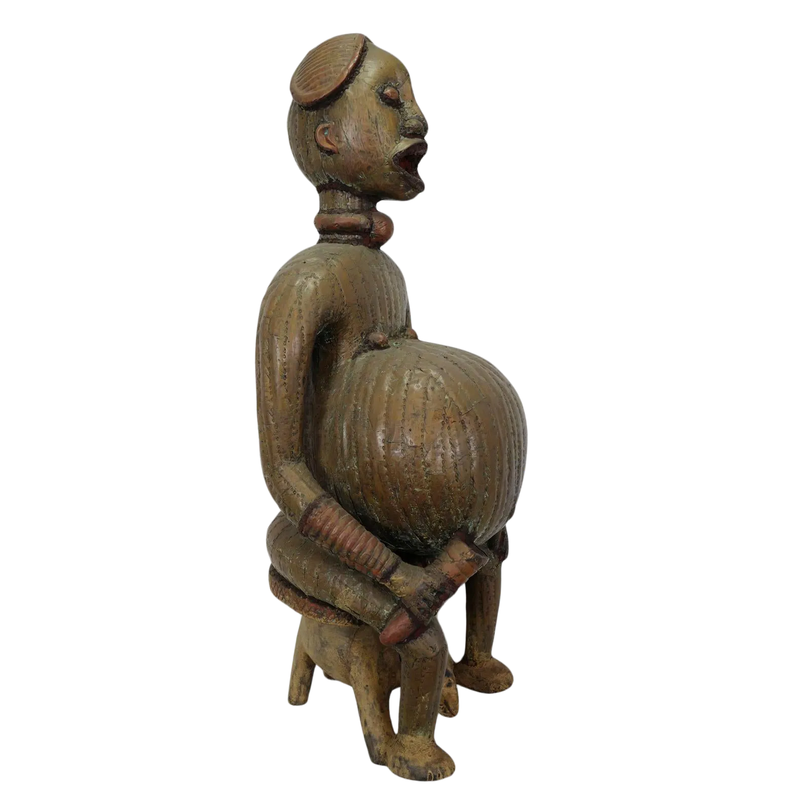 Early 20th Century Cameroon Male / Female Fertility Figure Chairish