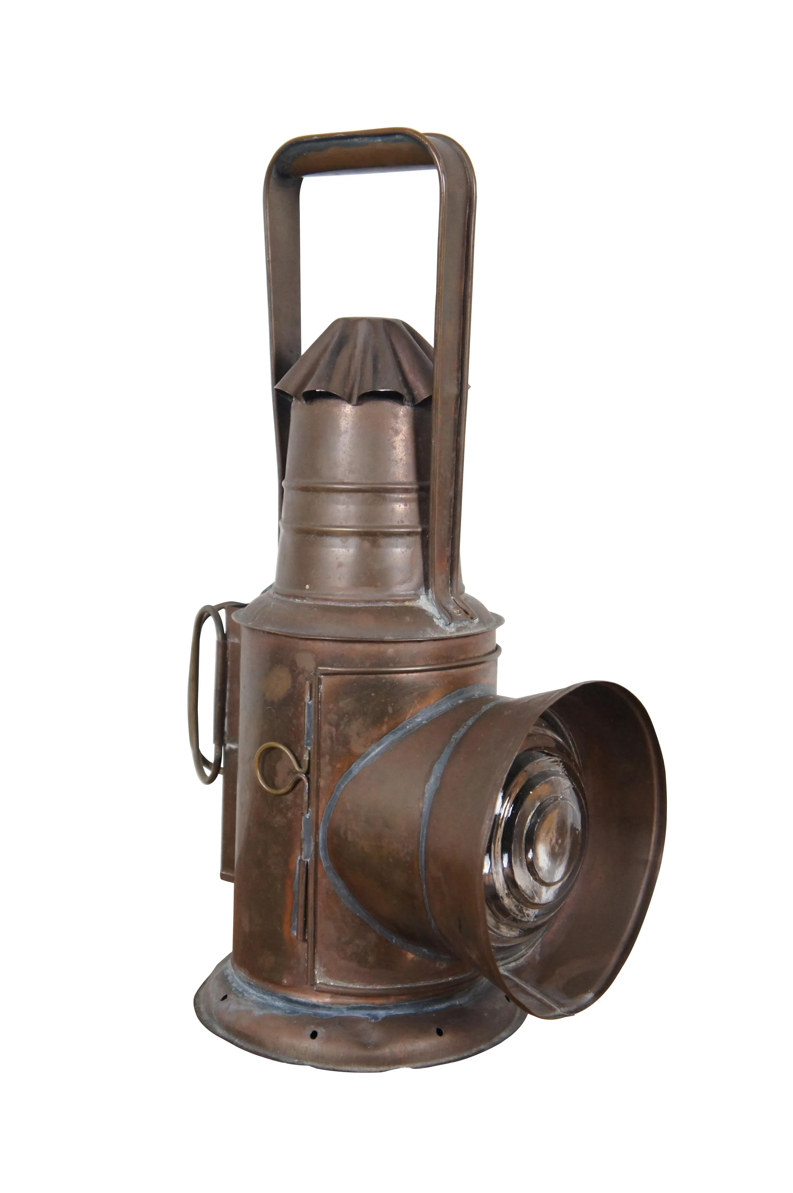 【美品】銅製　Keystoneware BOAT SIGNAL LANTERN Ships Navigation keystone Boat Signal Lanterns and Naval Lamps