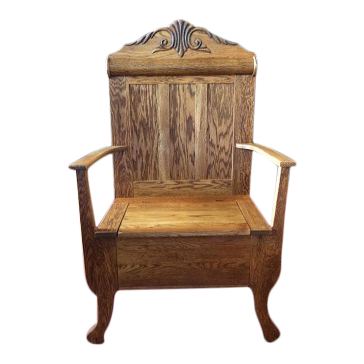 Antique Hall Bench, Storage Bench Chairish