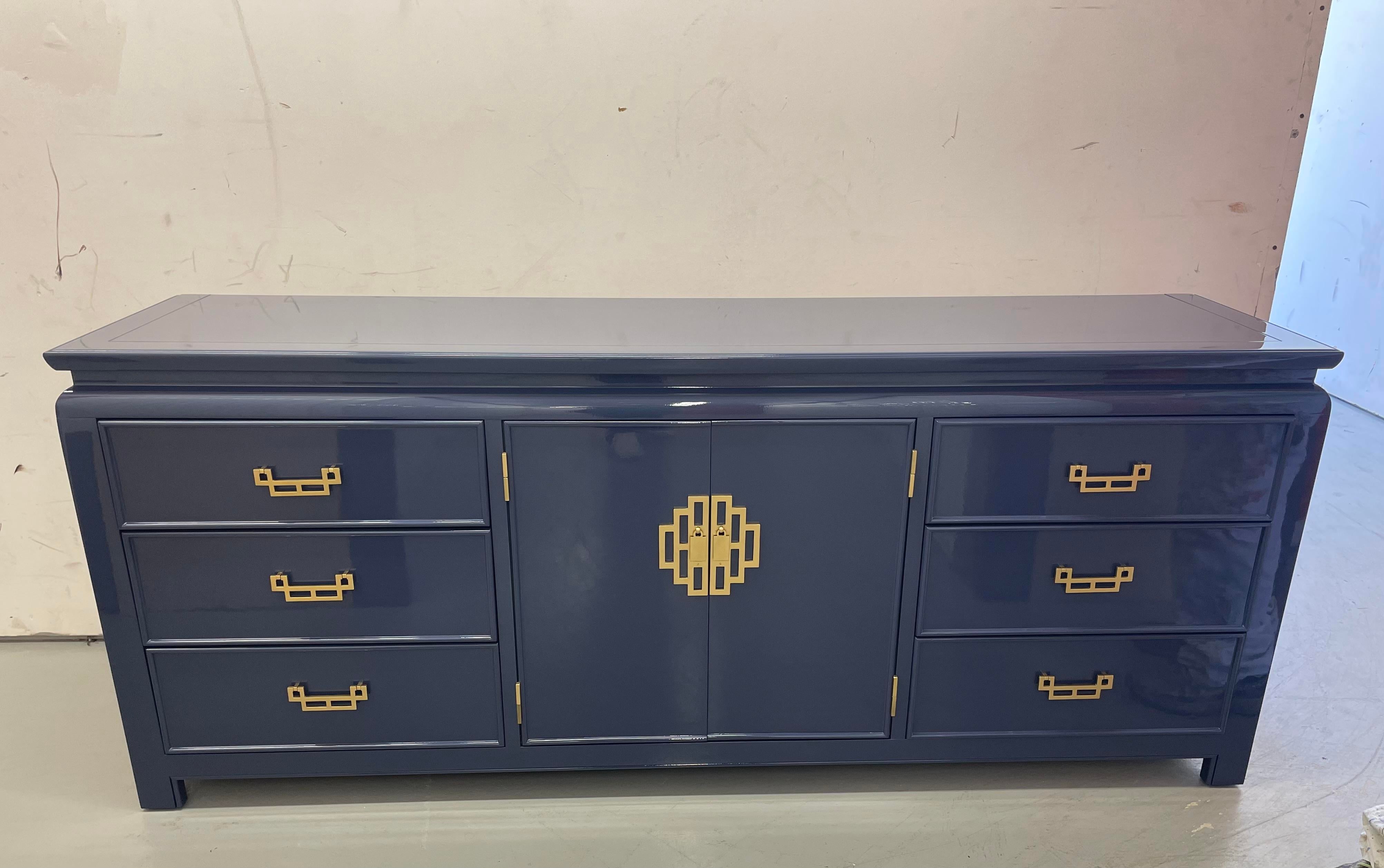 retro 1960s dresser Classic Vintage 1960s Mid Century Modern Six Drawer Dresser! Love the  original brass handles on this guy! $395  Message to check it out this  week or pop by the shop on