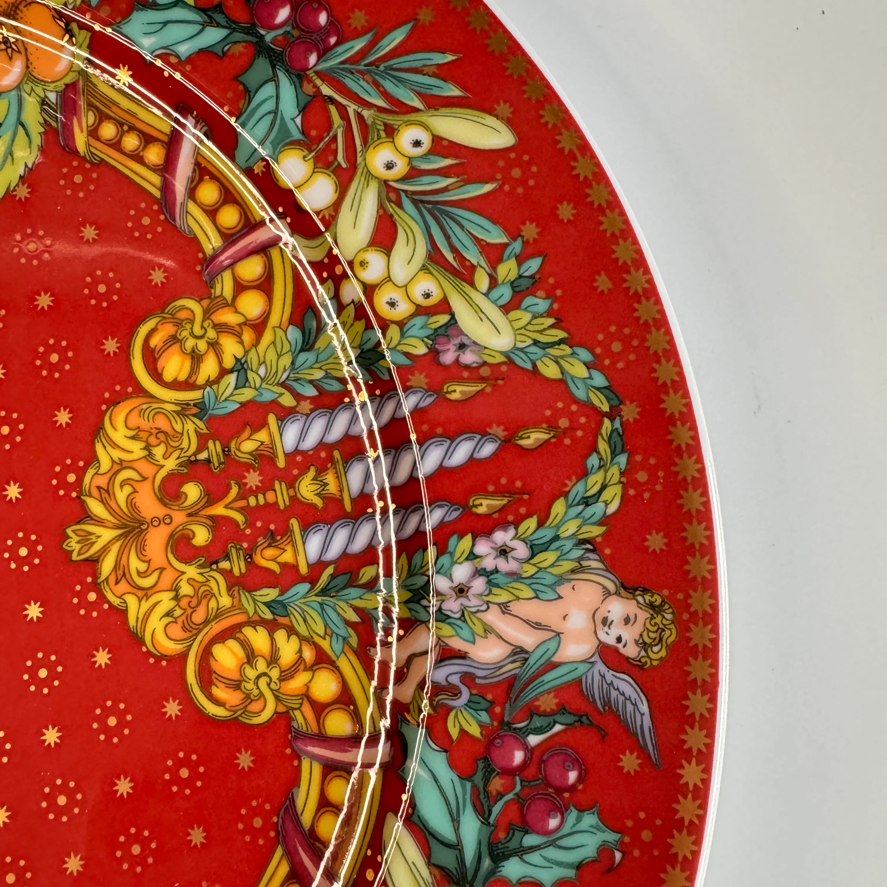 le-reve-de-noel-charger-plate-