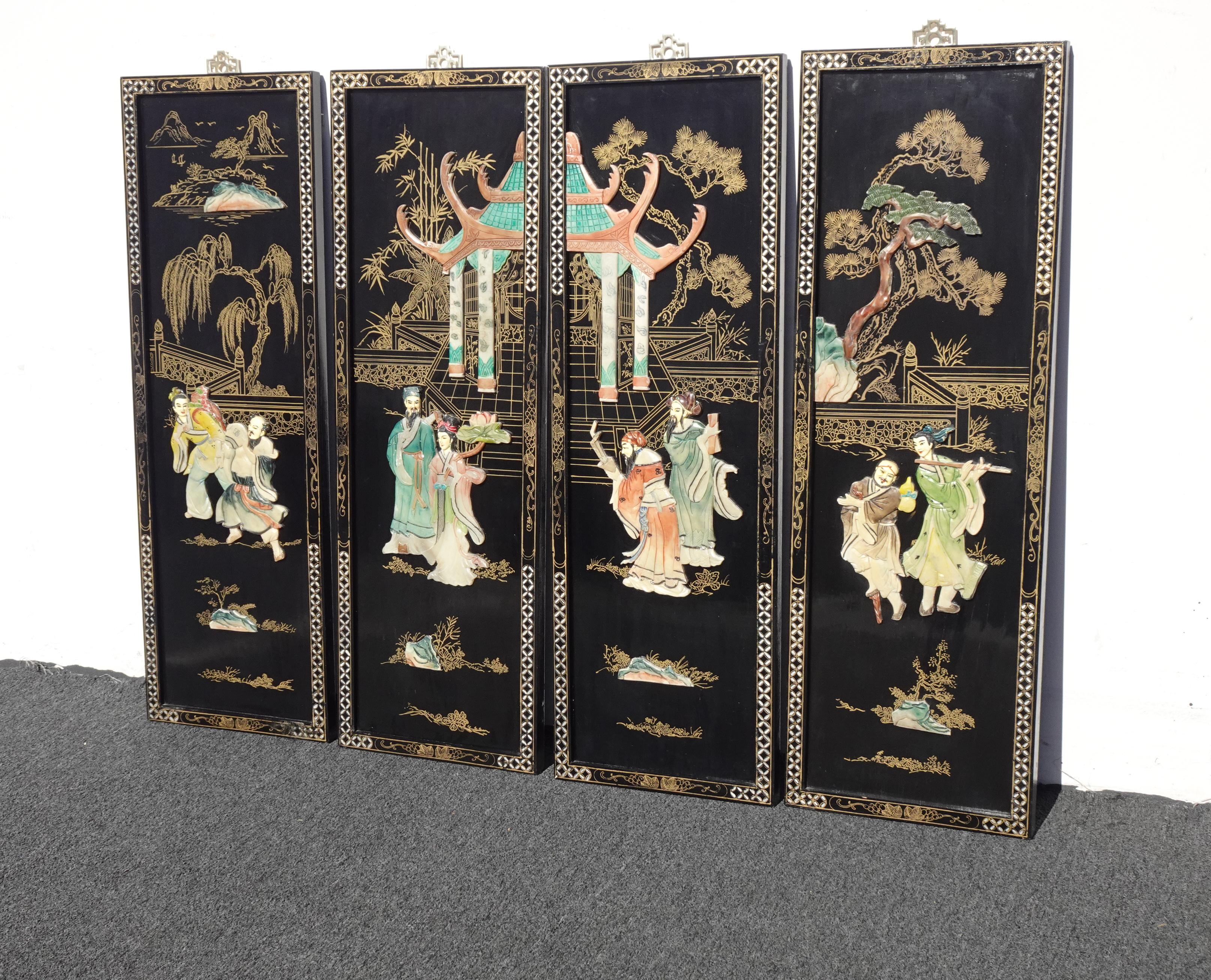 vintage-black-oriental-asian-
