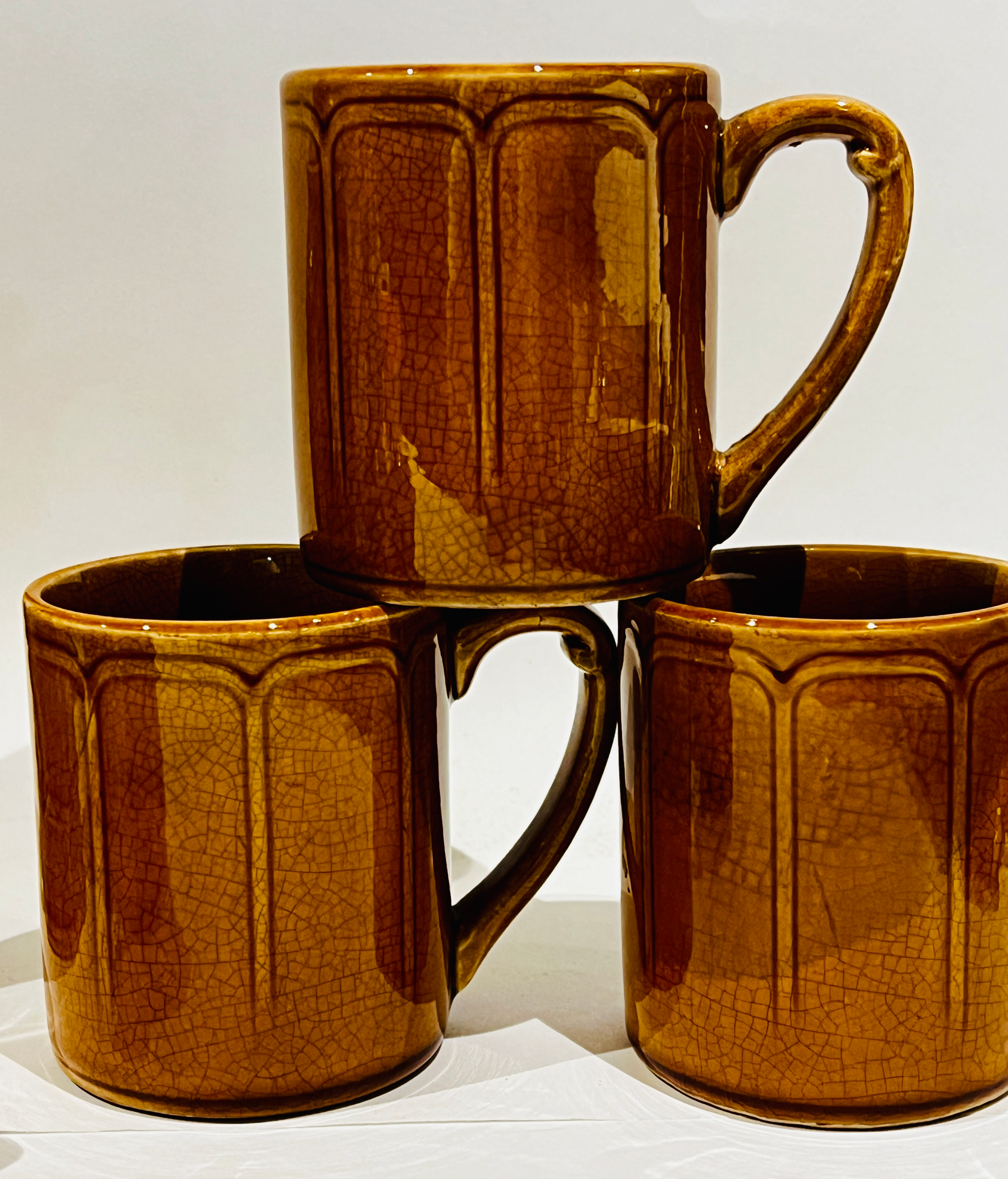 Vintage Tea Set Stone Craft by Royal Sealy - Set of 7 Tea Service