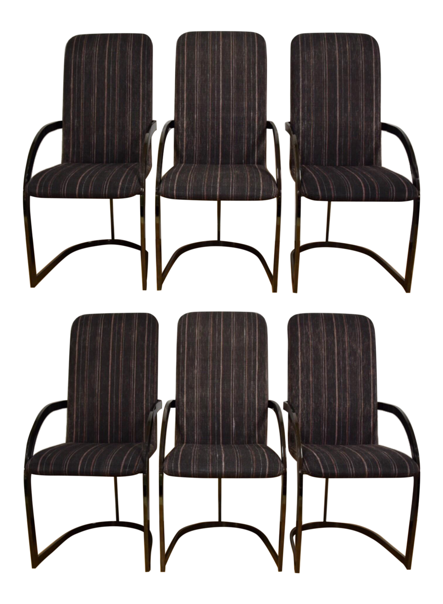 DIA Metallic Dining Chairs Set of 6 Chairish