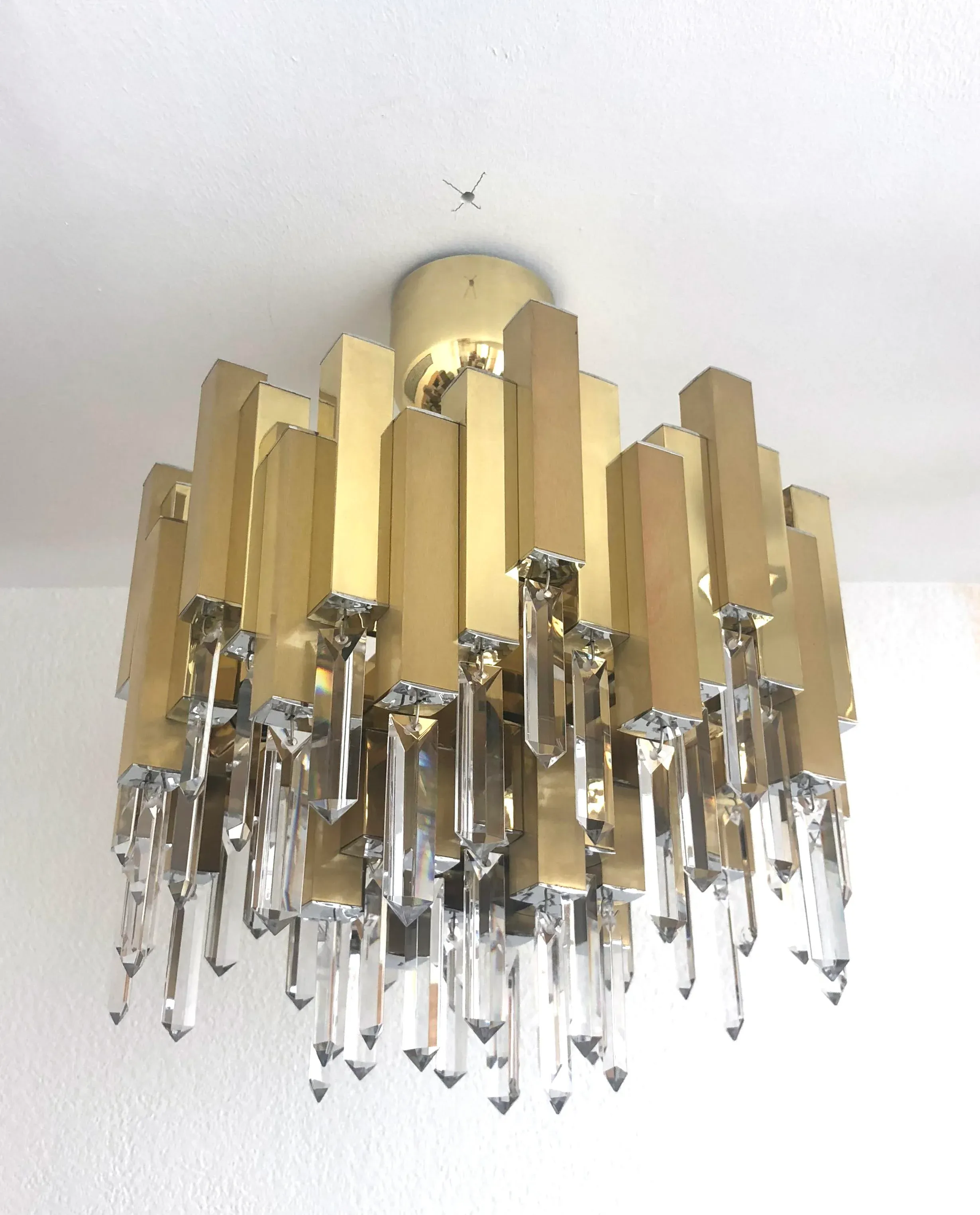 Large Chandelier from Lumica, 1970s