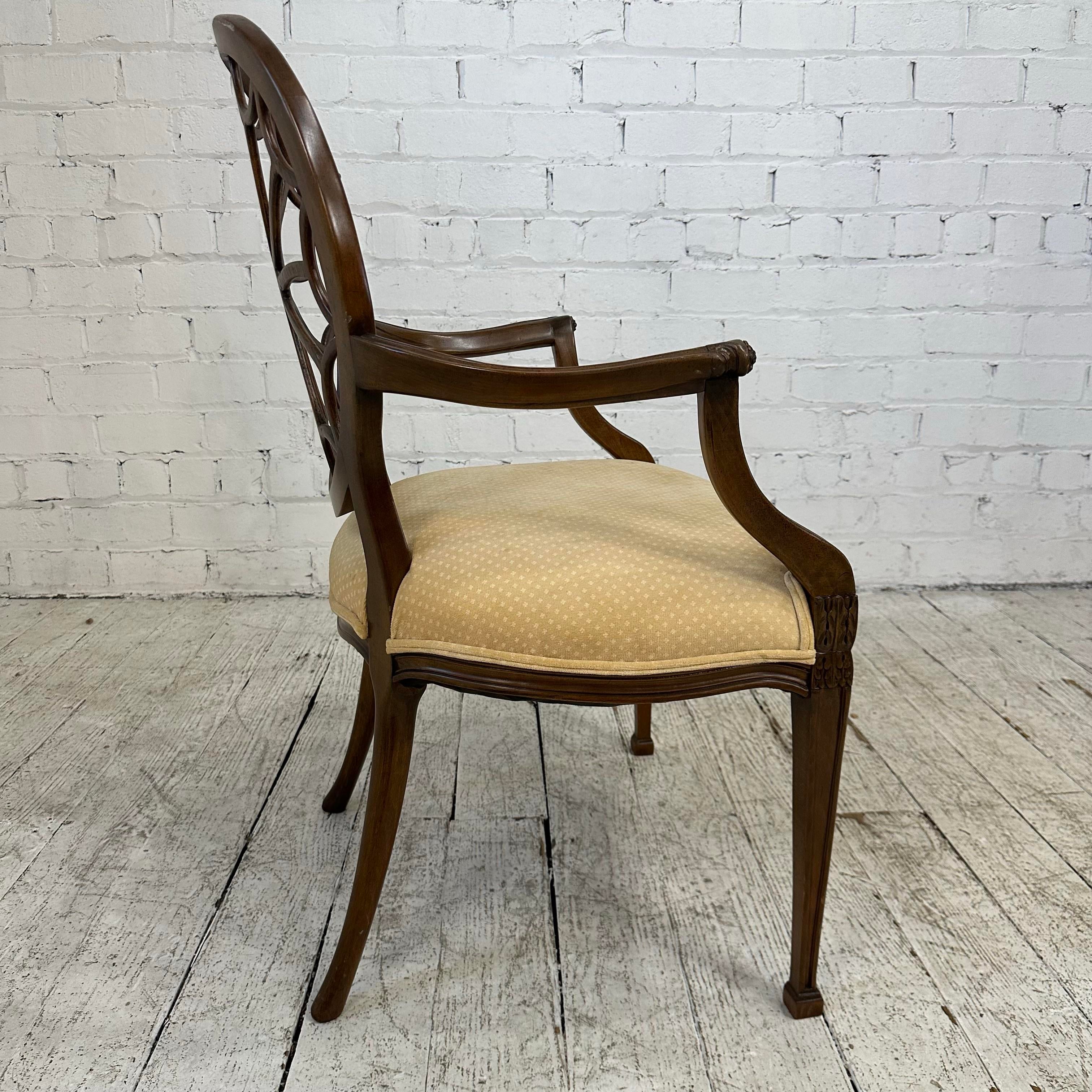 椅子 spider back arm chair Vintage Spider-Back Arm Chairs—A Pair | eBay