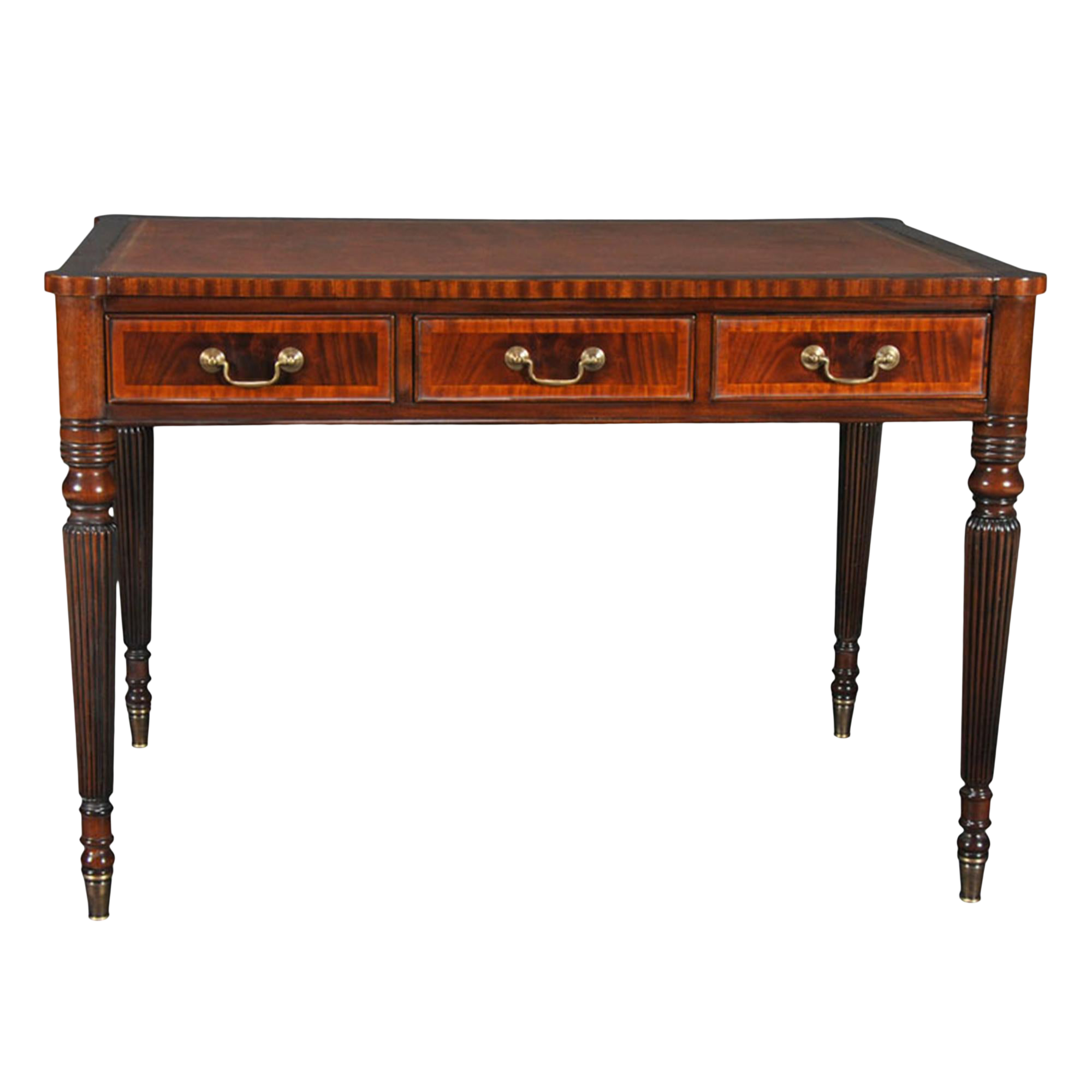Traditional Sheraton Mahogany Desk Chairish