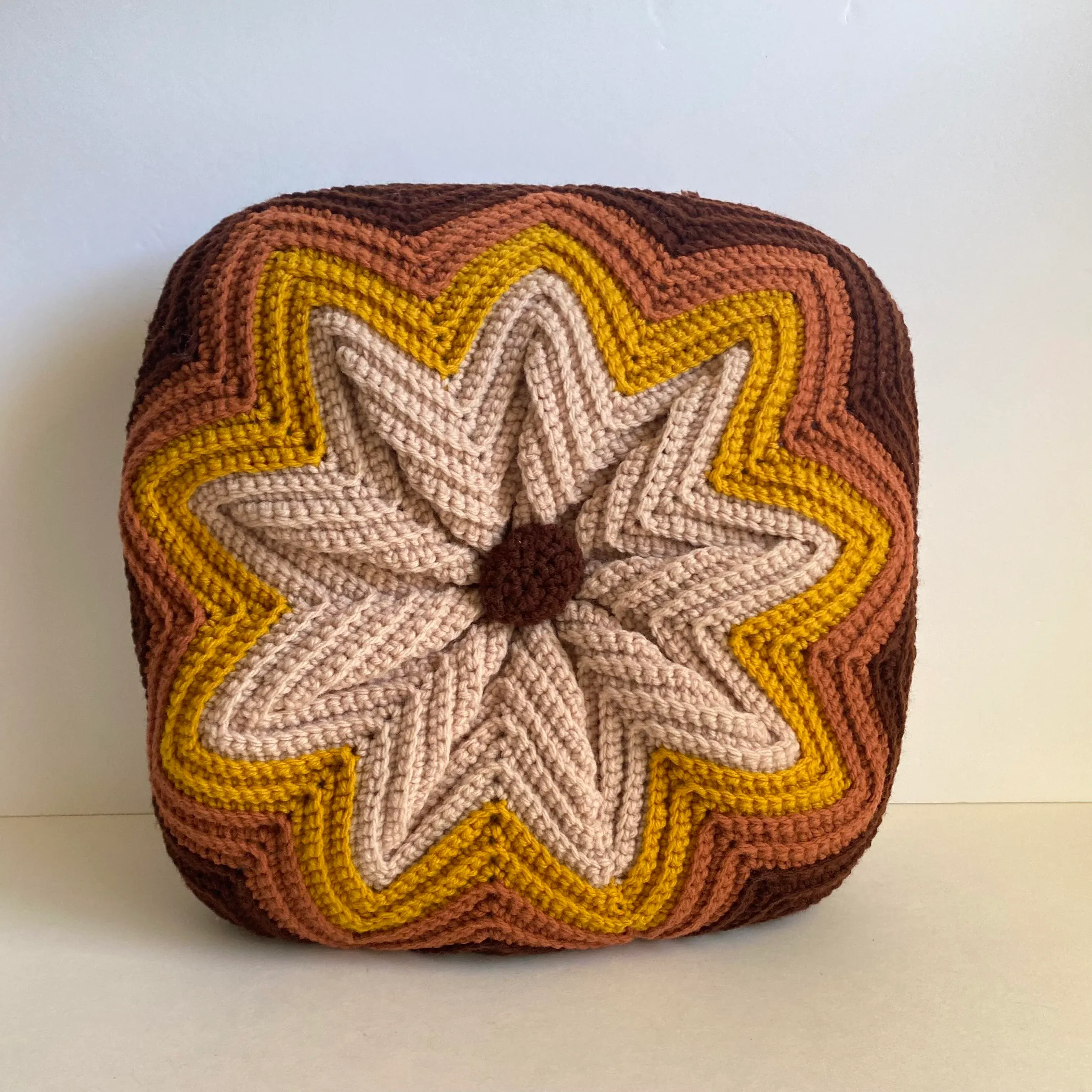 Boho crochet pillow new arrivals