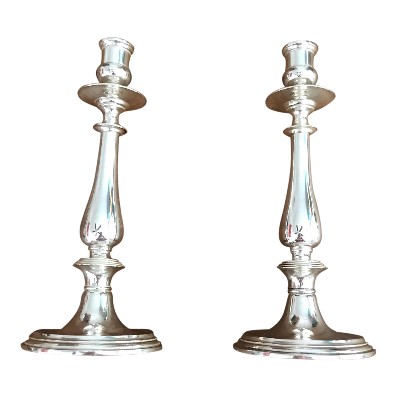 Early 20th Century Gorham Sterling Silver Candlesticks A Pair Chairish