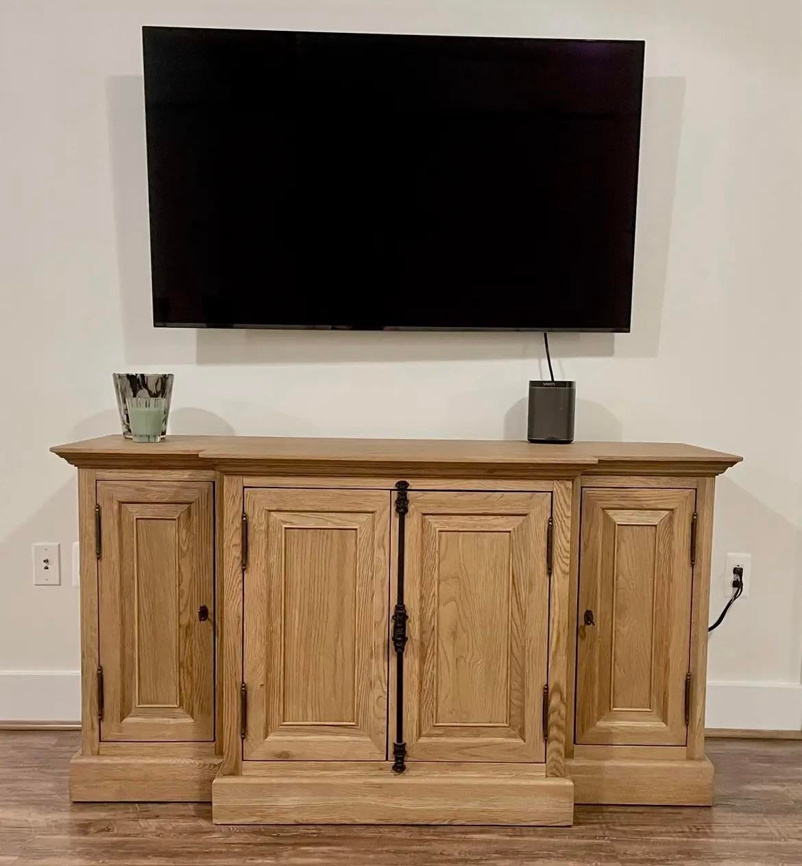 Restoration Hardware Metal Media Center, Sideboard, Industrial Modern Style  (GR) #80299 | Auctionninja.com, image size:1170x1263