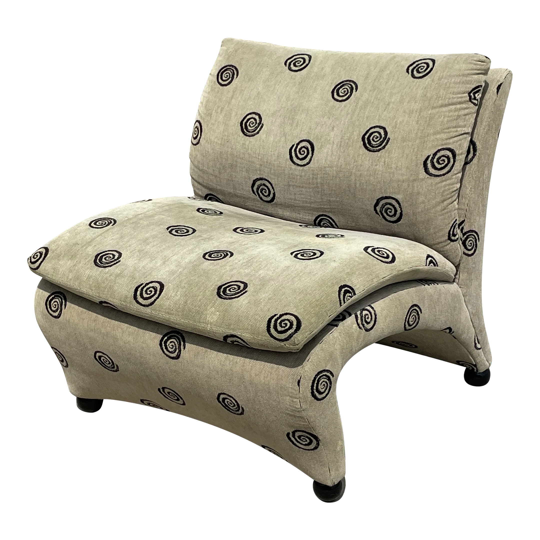 Sculptural Lounge Chair | Chairish