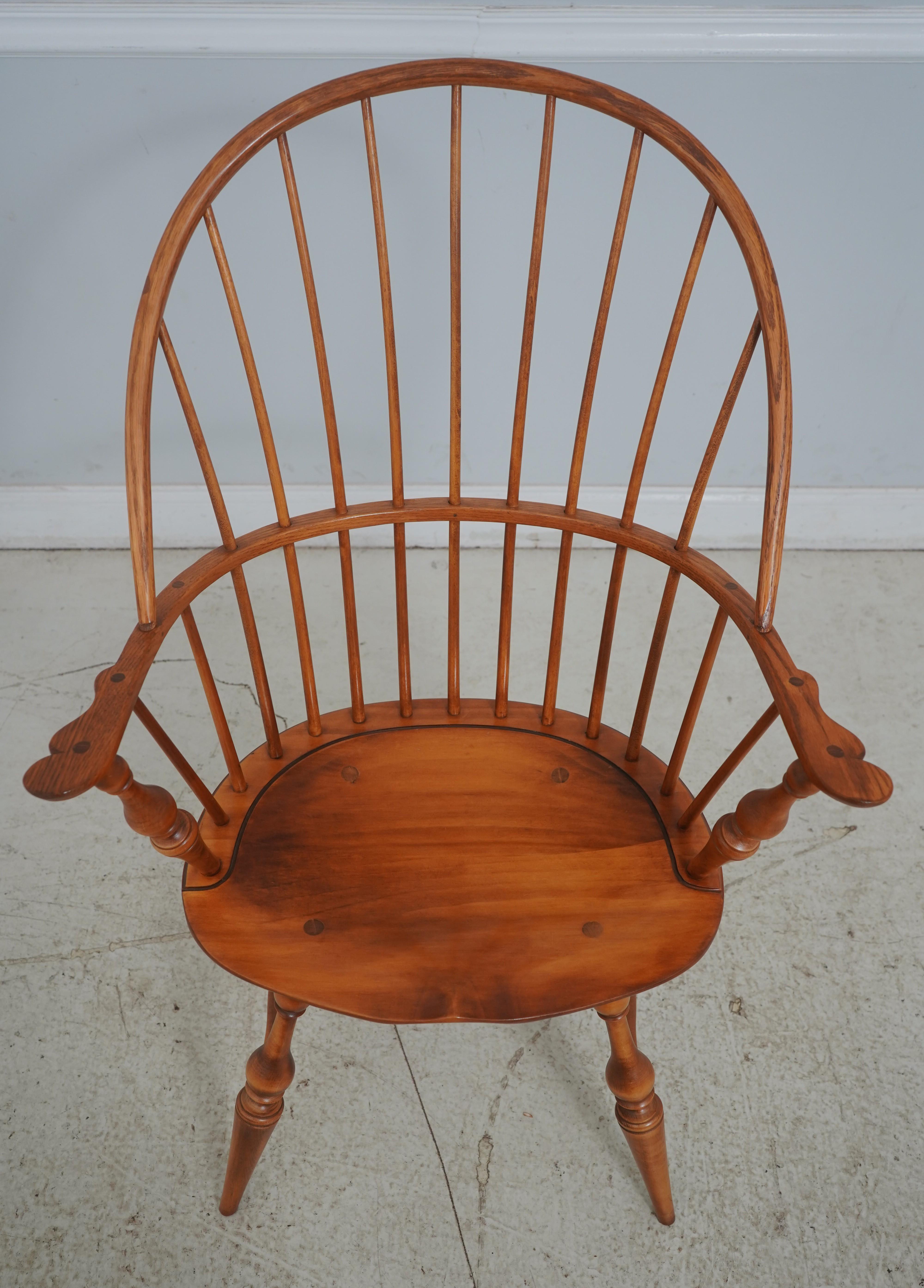 Set of Dr Dimes Loop Back Windsor Dining Room Chairs Chairish