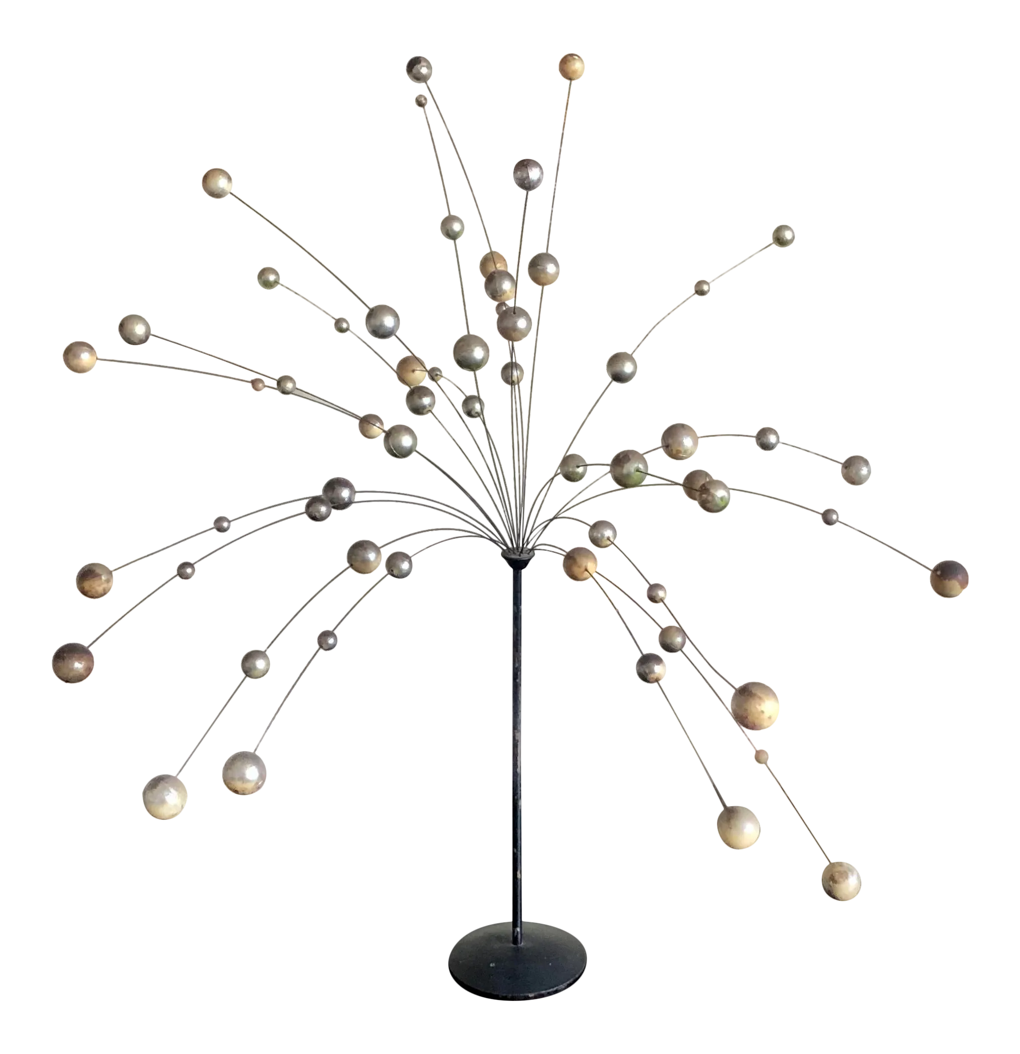 Laurids Metallic Ball Sculpture Chairish