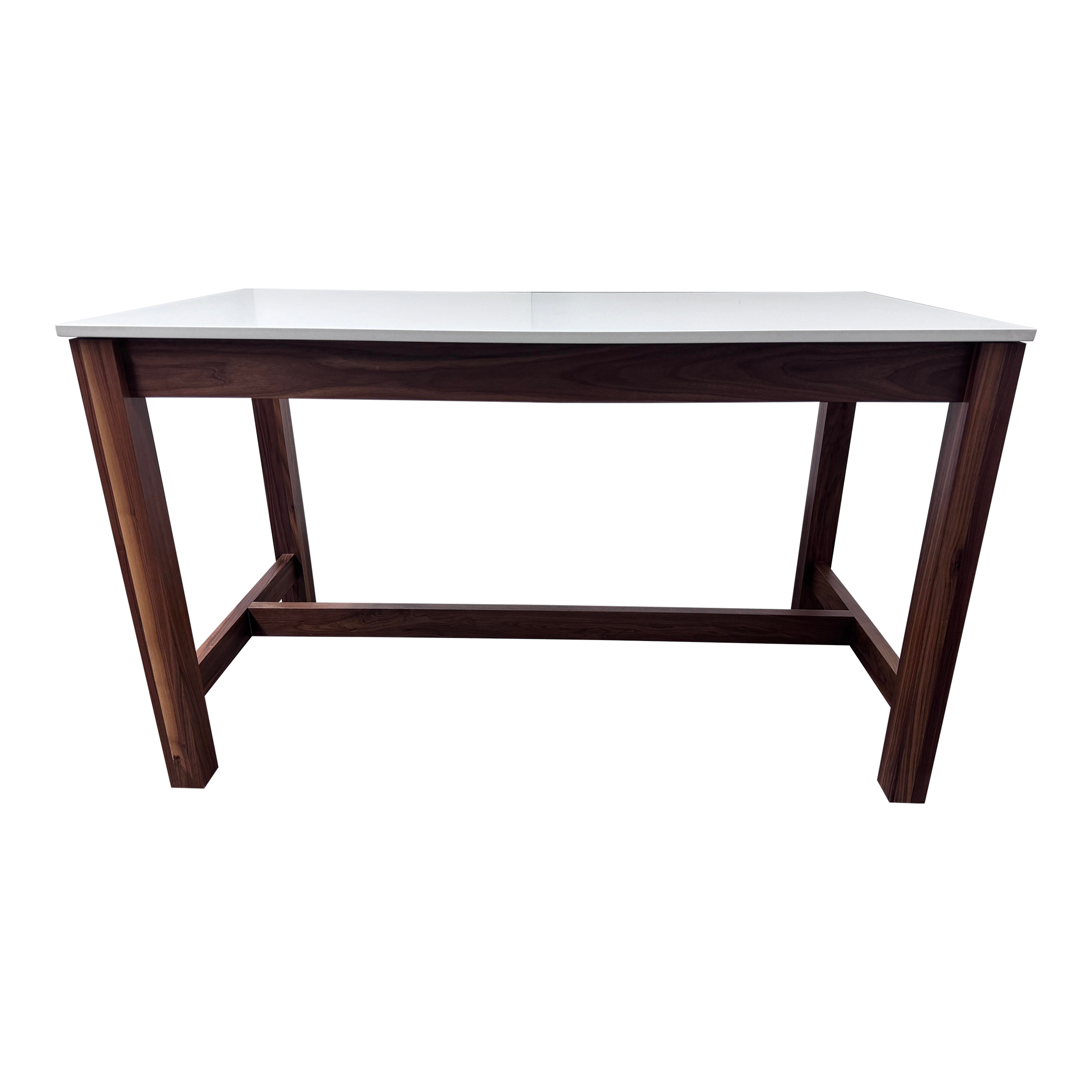 Room & Board Linden Walnut & Quartz Counter Height Table Chairish