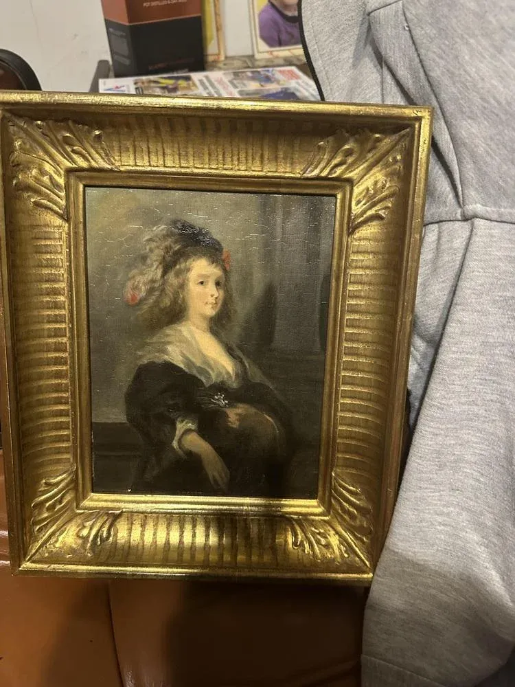 1800s, Oil on Canvas, Framed