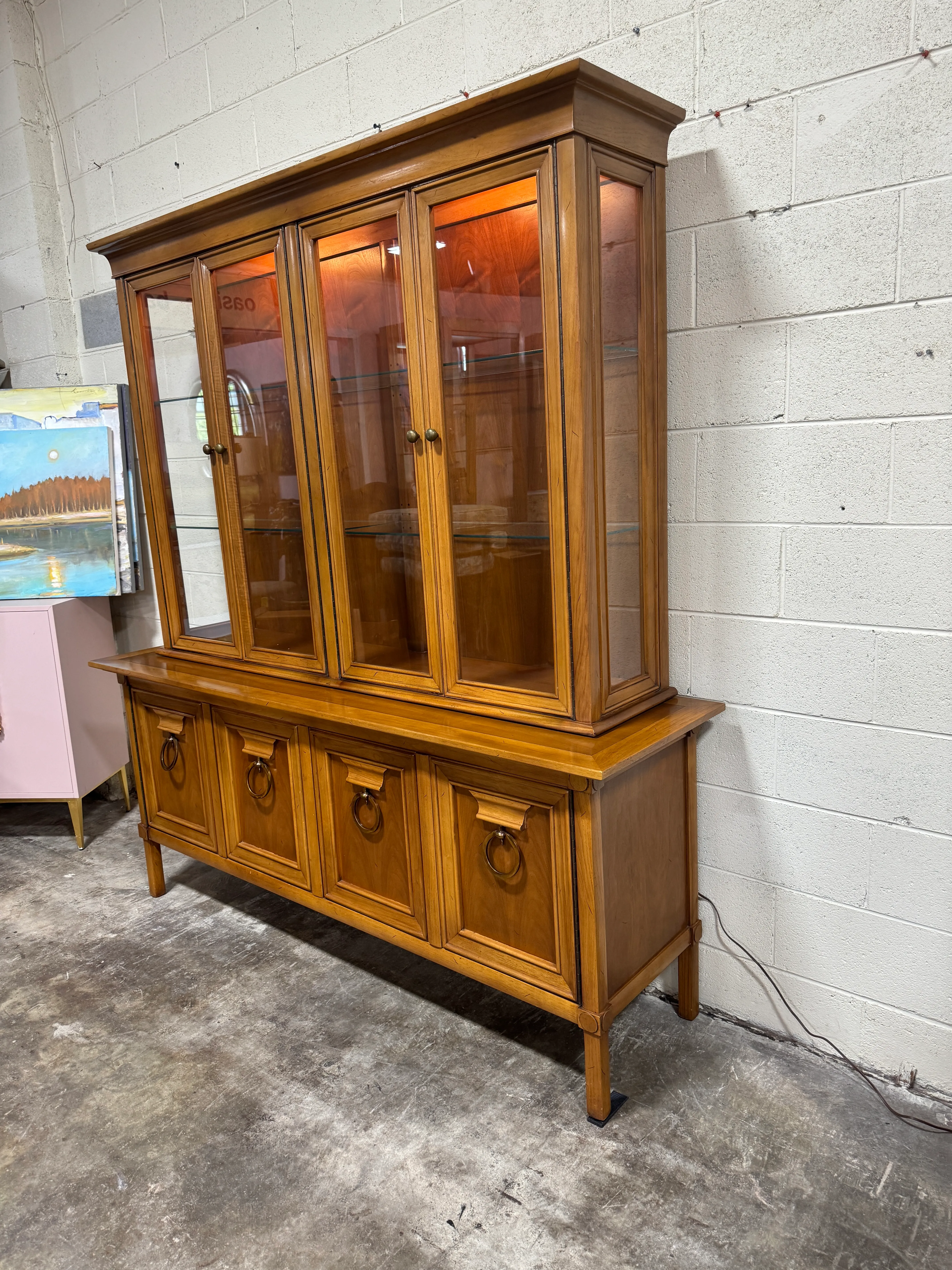 Tomlinson “Sophisticate”China Cabinet | Chairish
