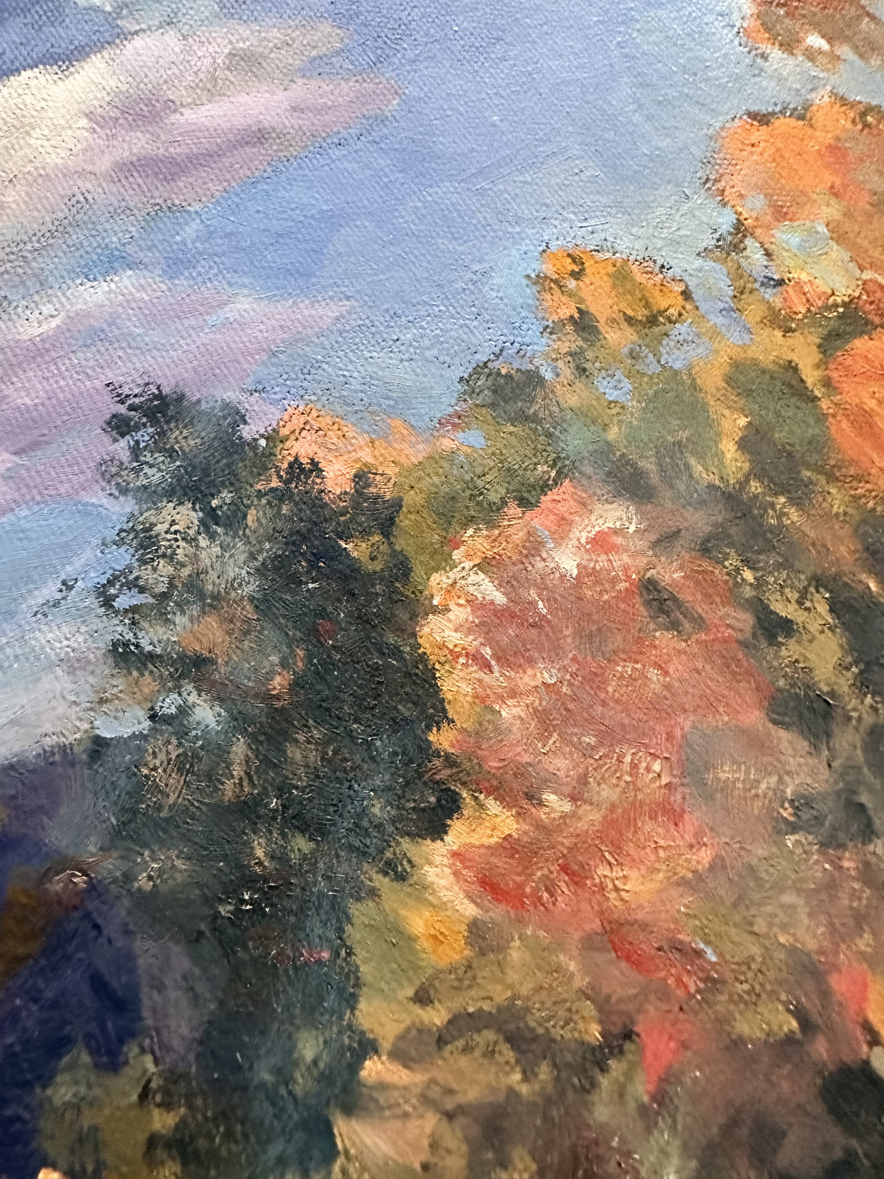 hi-dutch アート　HorizonSky Bright Blue Sky Landscape Painting | Chairish