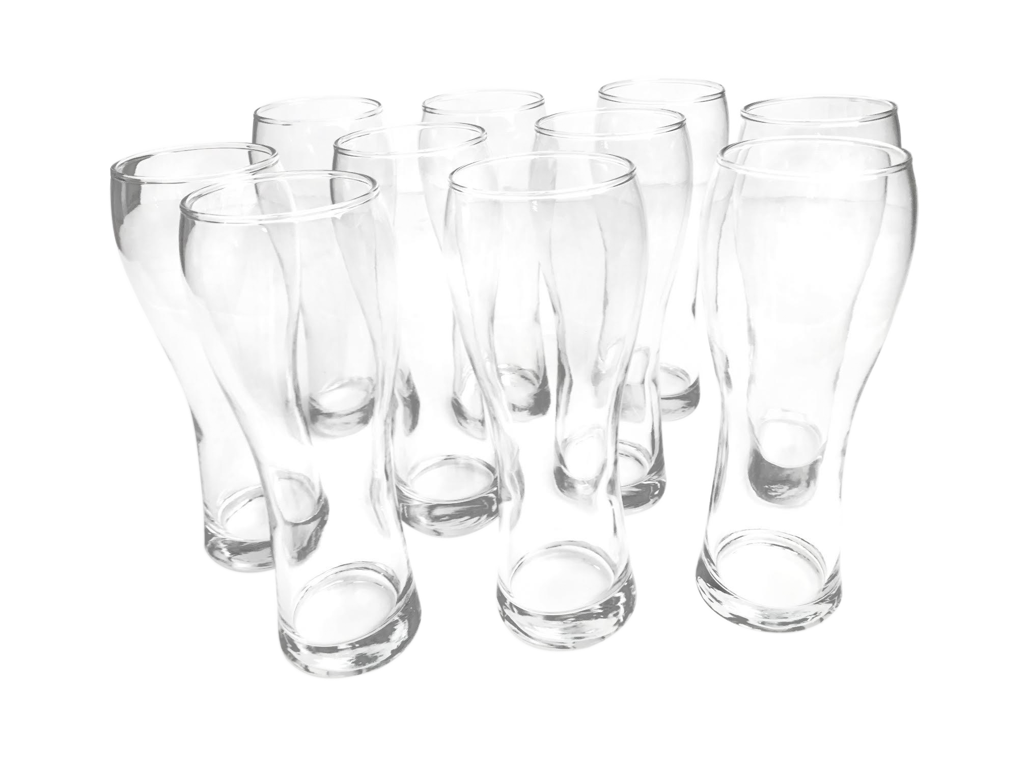 Anchor Hocking Pilsner Beer Glasses Set of 10 Chairish