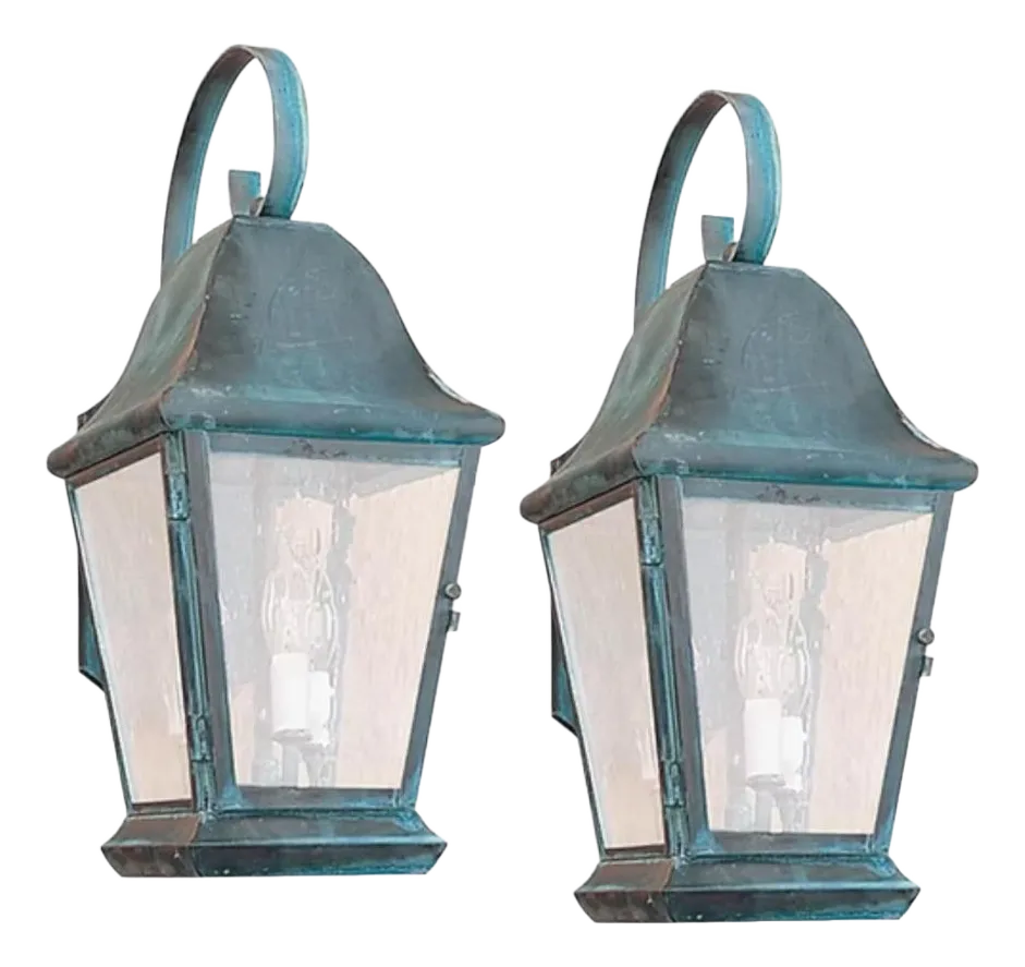 Vintage Outdoor Lighting - Chairish, image size:941x887