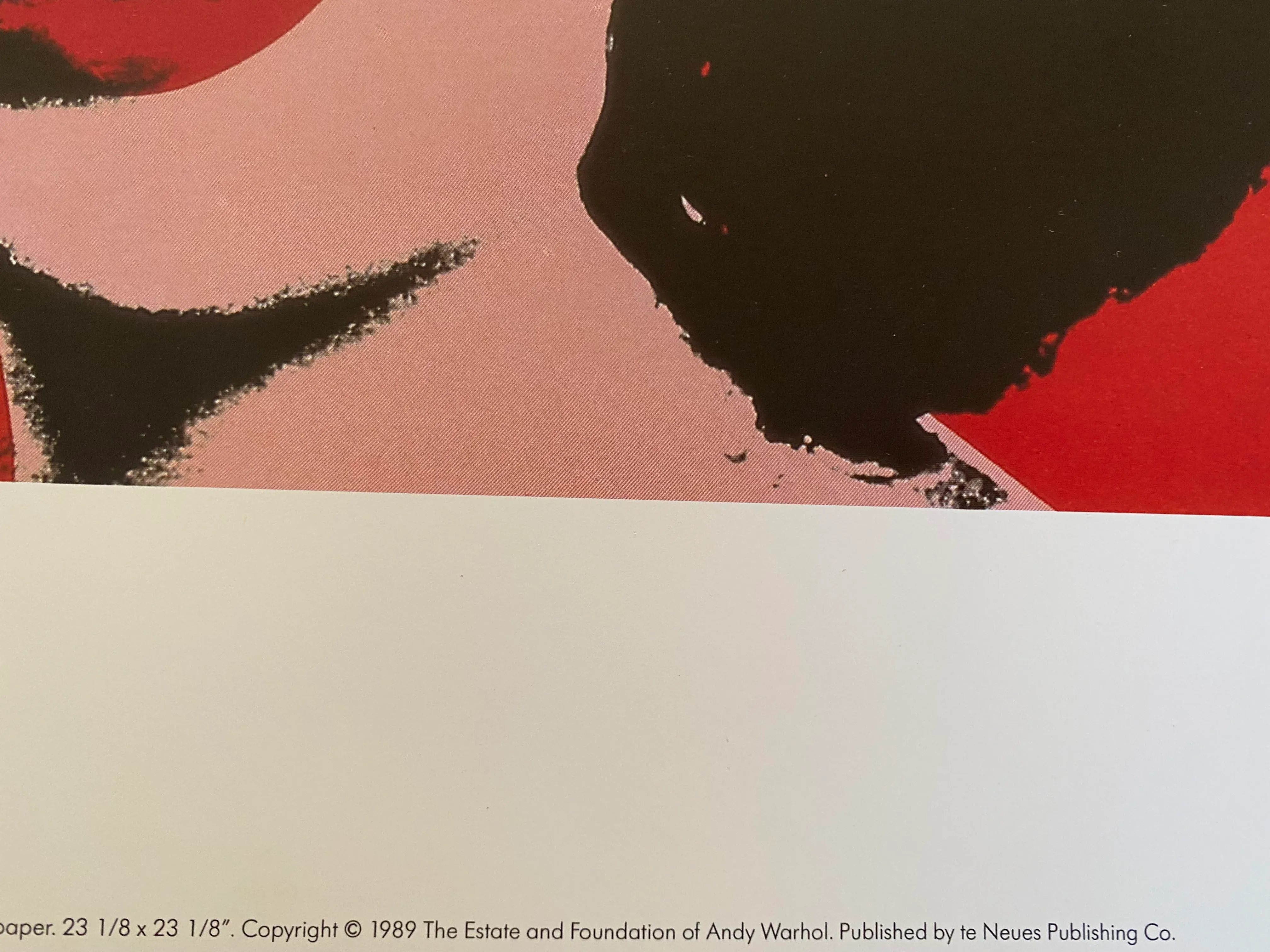 1989 Andy Warhol Foundation 