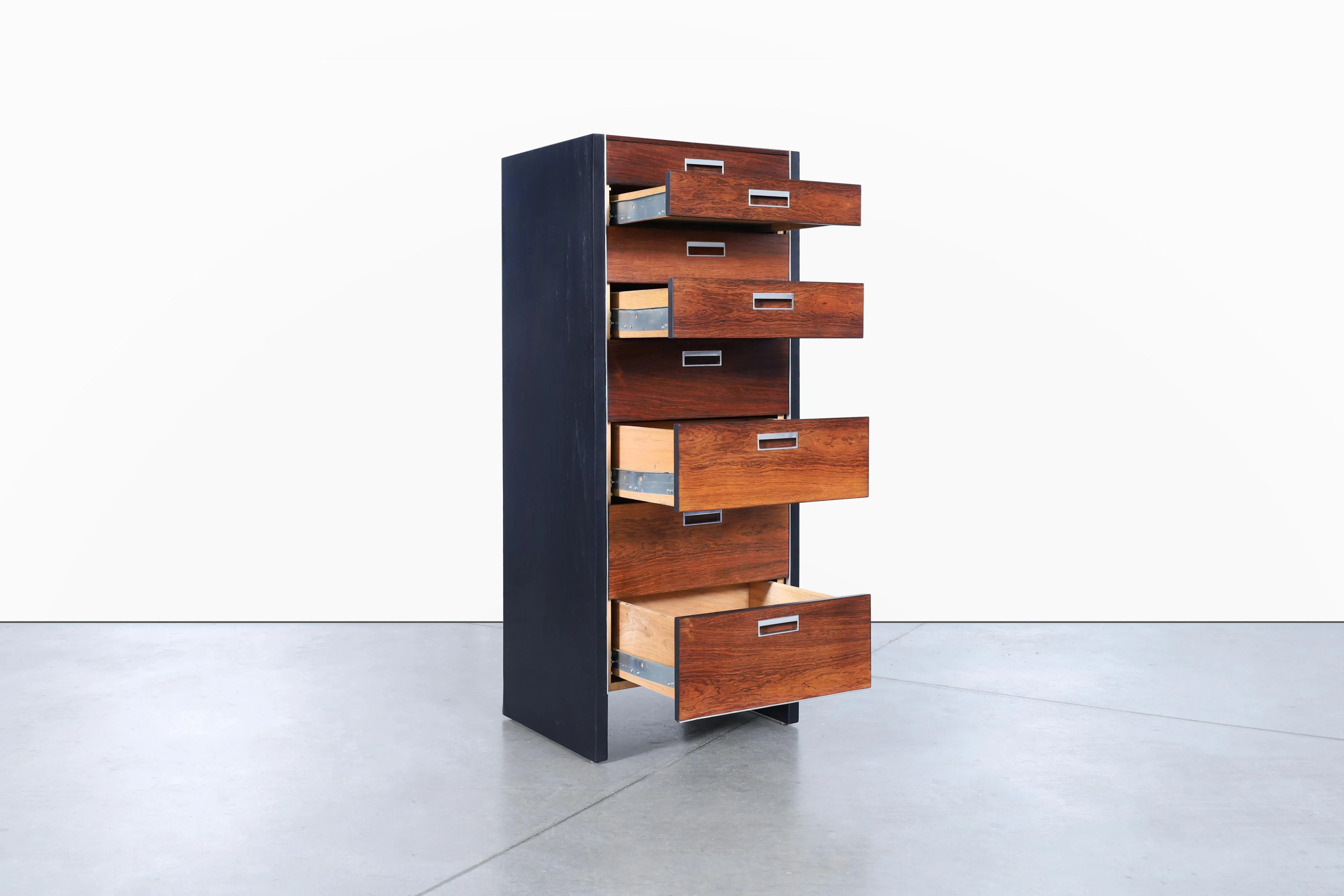 Glenn of California Rosewood Tall Dresser by Robert Baron