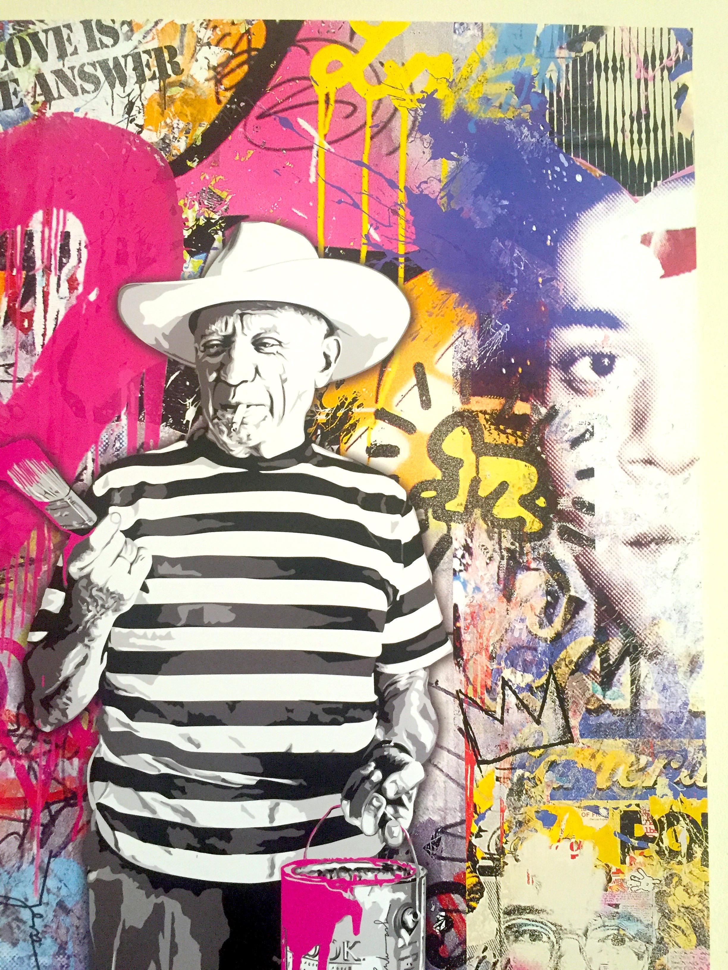 食品・日用品 半額ストア Mr.  Brainwash 版画
