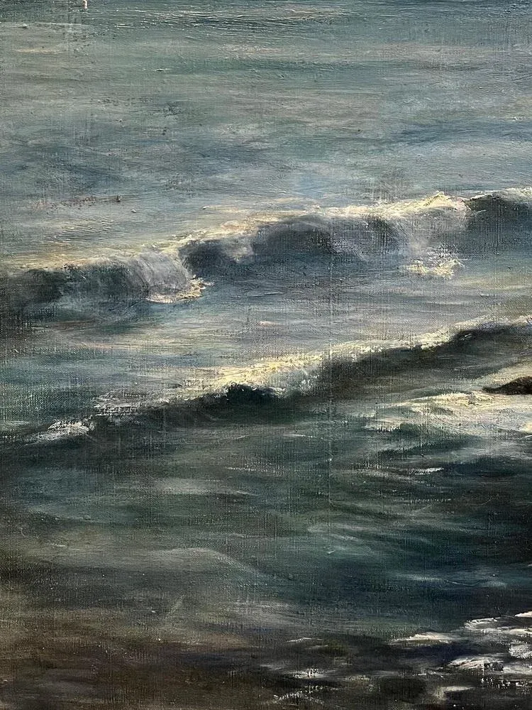 Elisabeth Schlup, Sea Cliff, Oil on Canvas, 1904 main image 8